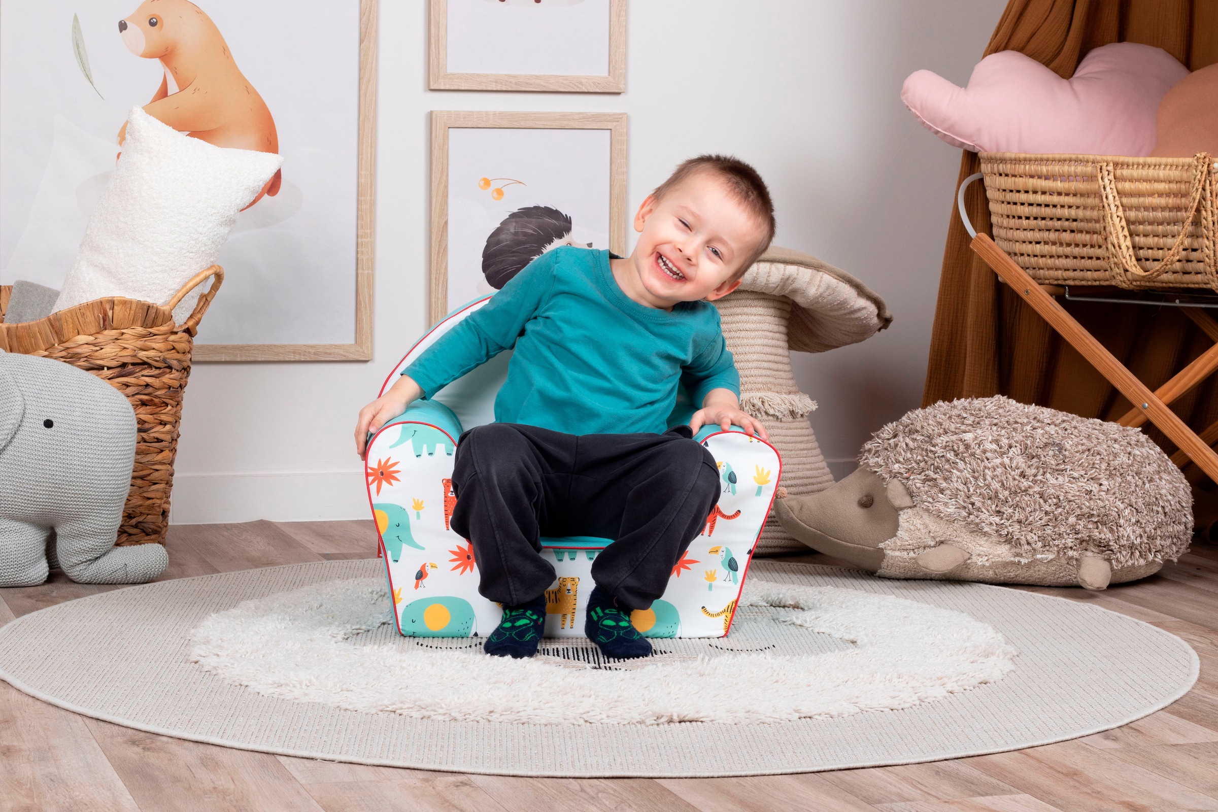 Knorrtoys® Sessel »Wild life«, für Kinder; Made in Europe