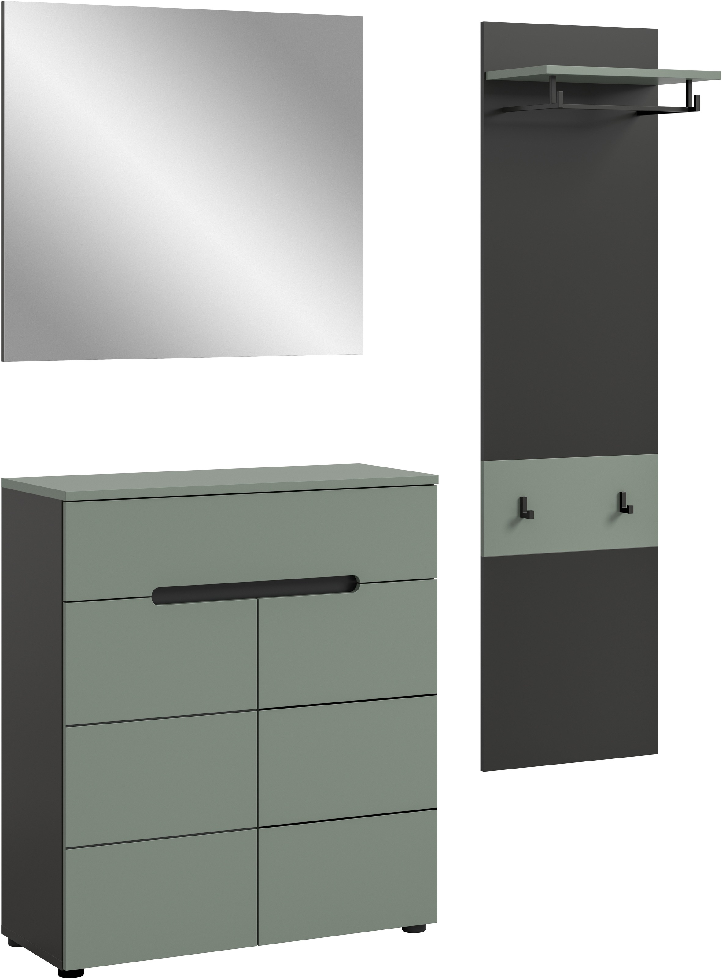 INOSIGN Garderoben-Set »REHAT, TOPSELLER!, 3-teilig, Breite 140 cm, individ günstig online kaufen