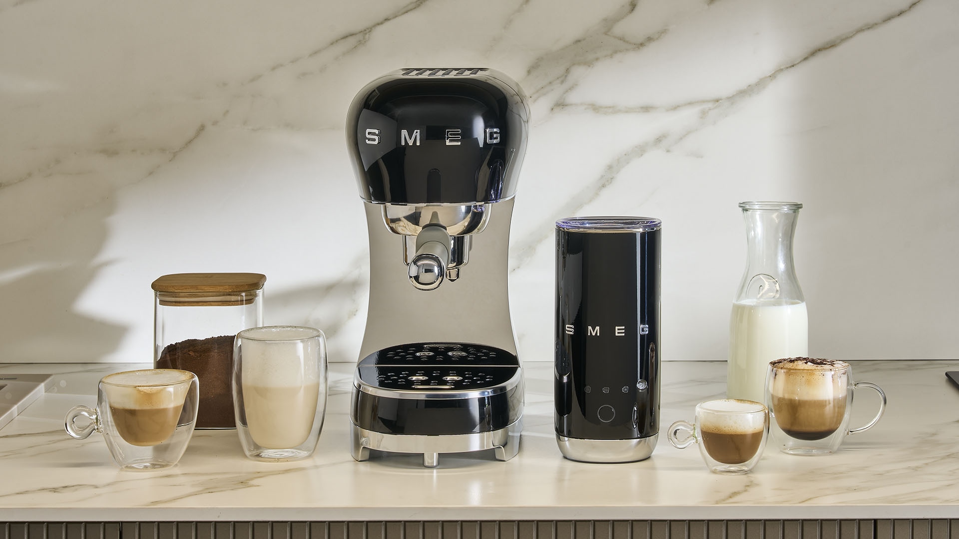 Smeg Espressomaschine »ECF12«