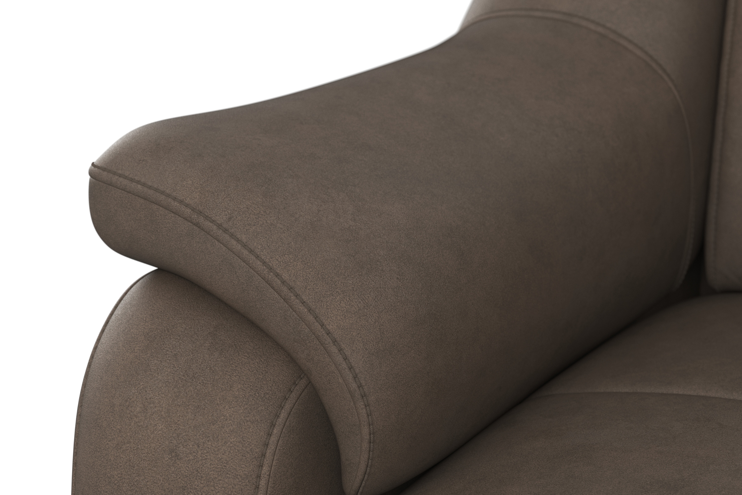 sit&more Ecksofa »Freetown L-Form«, inklusive Kopfteilverstellung und komfortablem Federkern