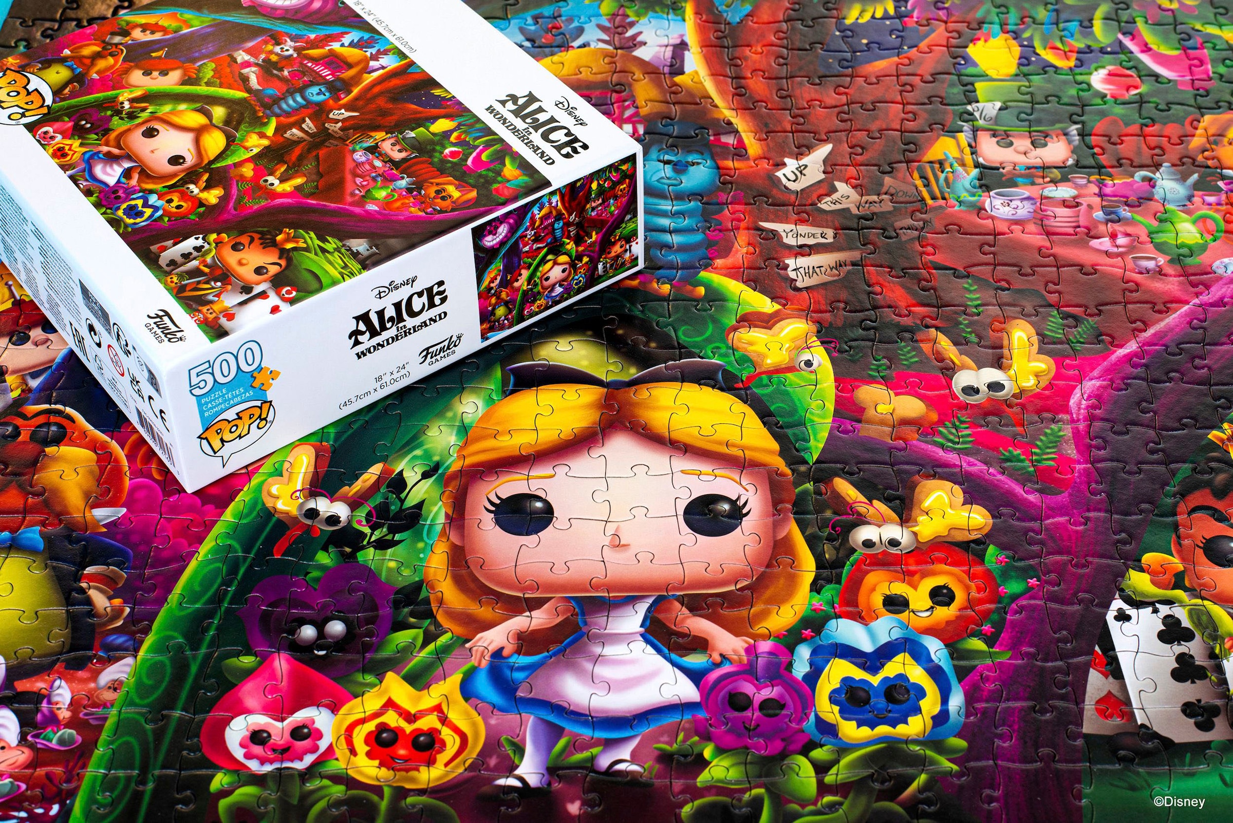 Funko GAMES Puzzle »Pop!, Alice in Wonderland«