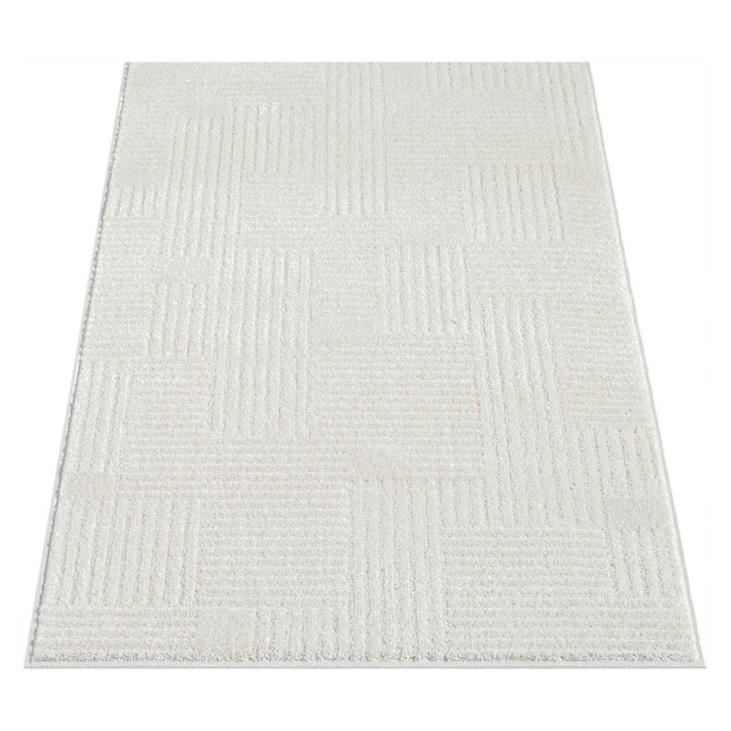 Carpet City Teppich »FLAIR177«, rechteckig, 11 mm Höhe, Kurzflor-Teppich, Skandi-Stil, Wohnzimmer