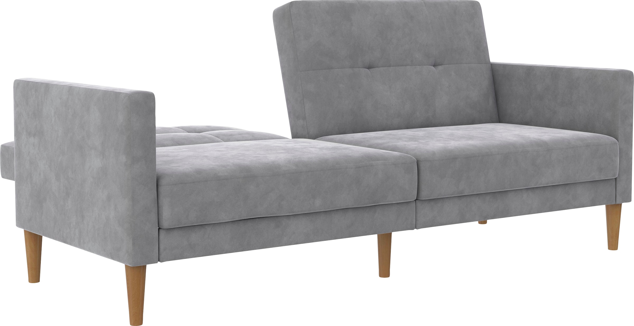 Dorel Home 3-Sitzer »Lilly«, Bett-Funktion, Rückenlehne 3-fach verstellbar, Sitzhöhe 43 cm