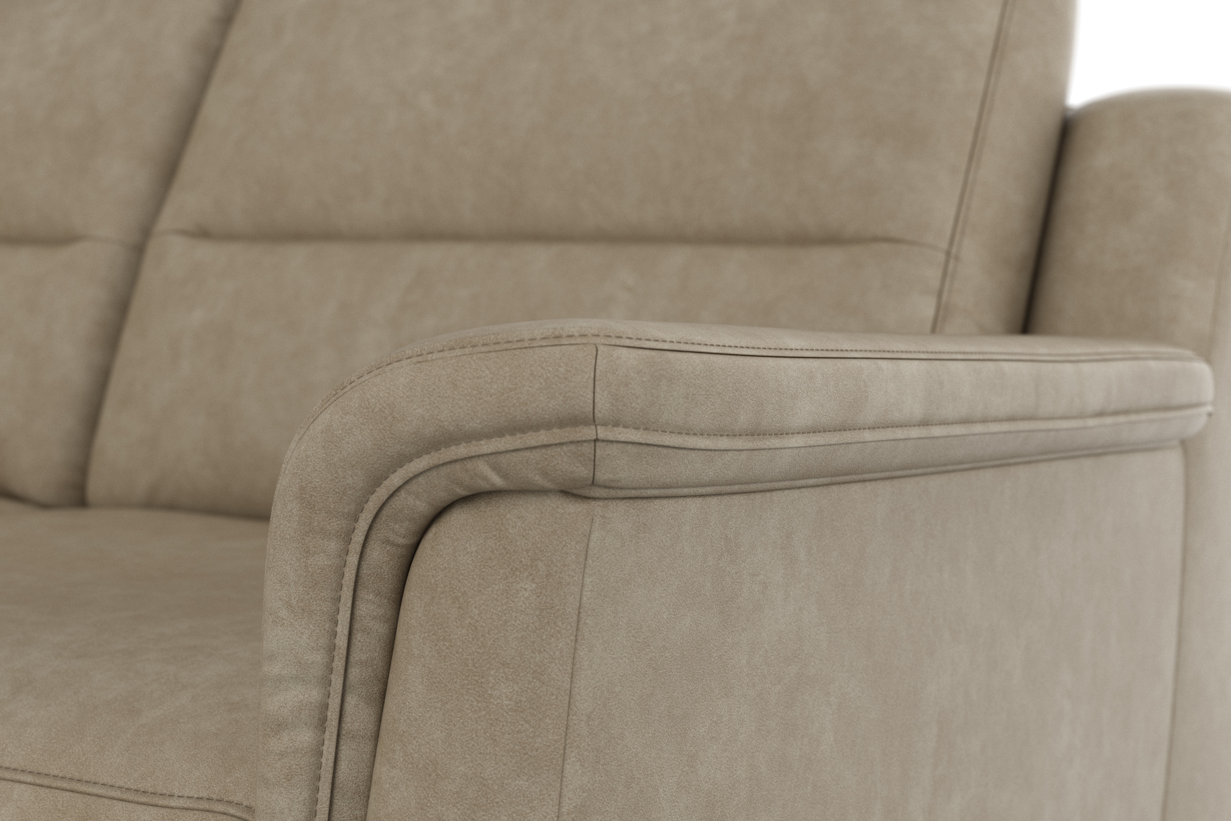 sit&more Ecksofa »Farö L-Form«, inklusive Federkern, wahlweise mit Bettfunktion und Bettkasten