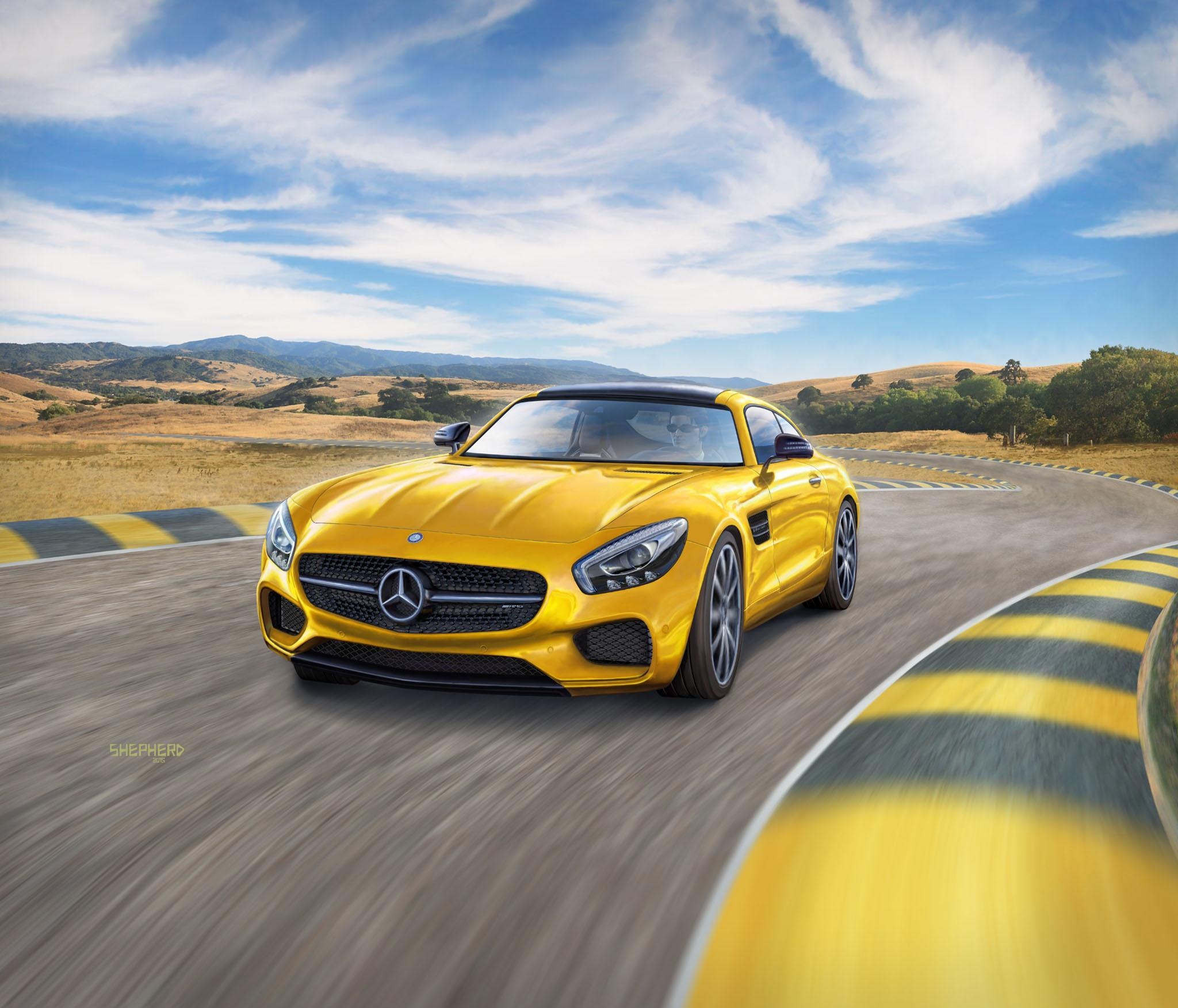 Revell® Modellbausatz »Model Set, Mercedes-AMG GT«, (Set), 1:24, Made in Europe