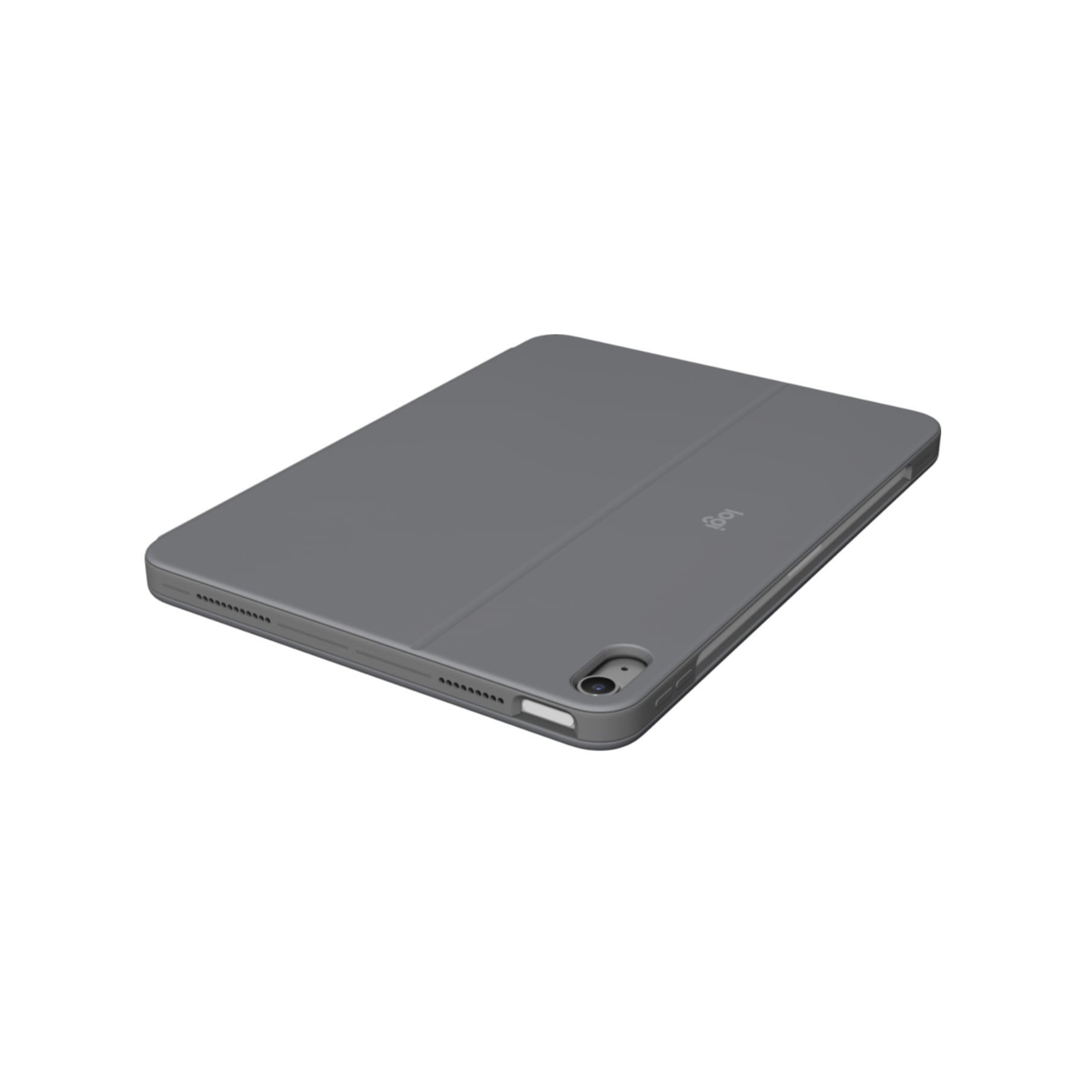 Logitech iPad-Tastatur »Combo Touch für iPad Air 11 (M2)«, (Touchpad-Anpassbare Höhe-iOS Sondertasten-Schutzhülle-Angenehmes Tippen)