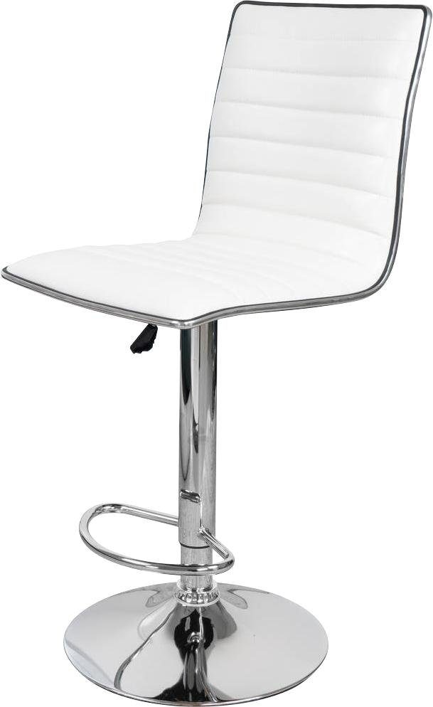 Kayoom Hochstuhl Barstuhl "Midnight 625" 2er-Set, in Leder-Optik,  höhenverstellbar, drehbar