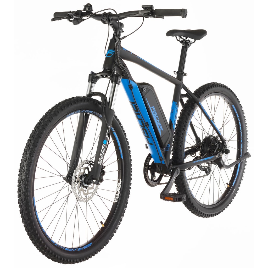 FISCHER Fahrrad E-Bike »MONTIS EM 1922 422 - 29 Zoll«, 9 Gang, Shimano, Altus, Heckmotor 250 W, (mit Schloss)