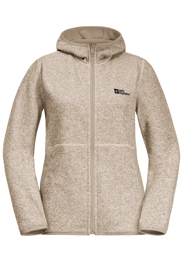 Jack Wolfskin Fleecejacke »TANNENSPUR JKT W«, mit Kapuze