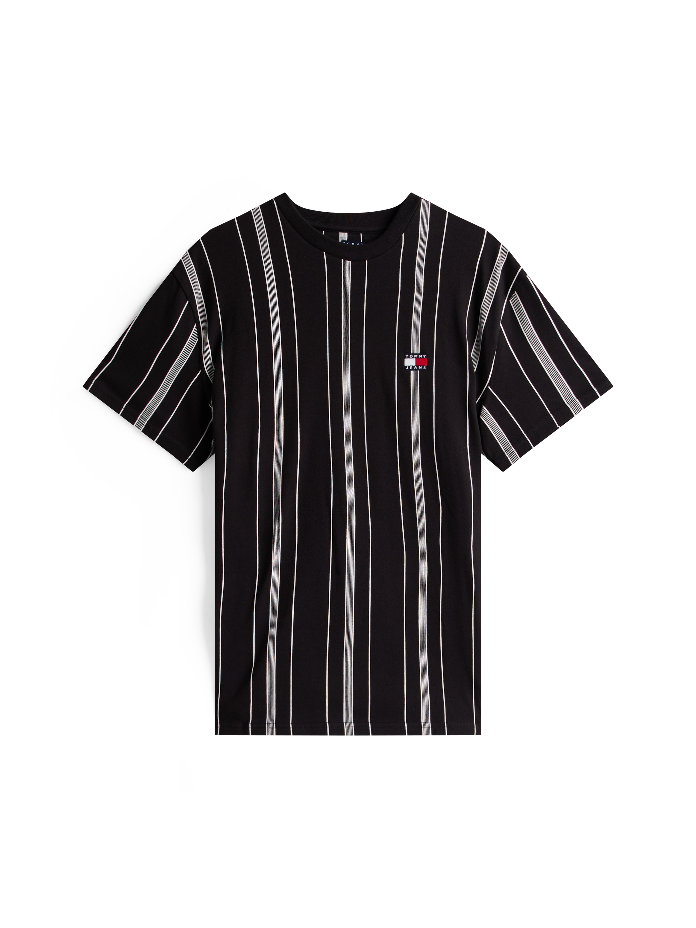Tommy Jeans T-Shirt »TJM REG VERT STRIPE SS TEE« modisch gestreift