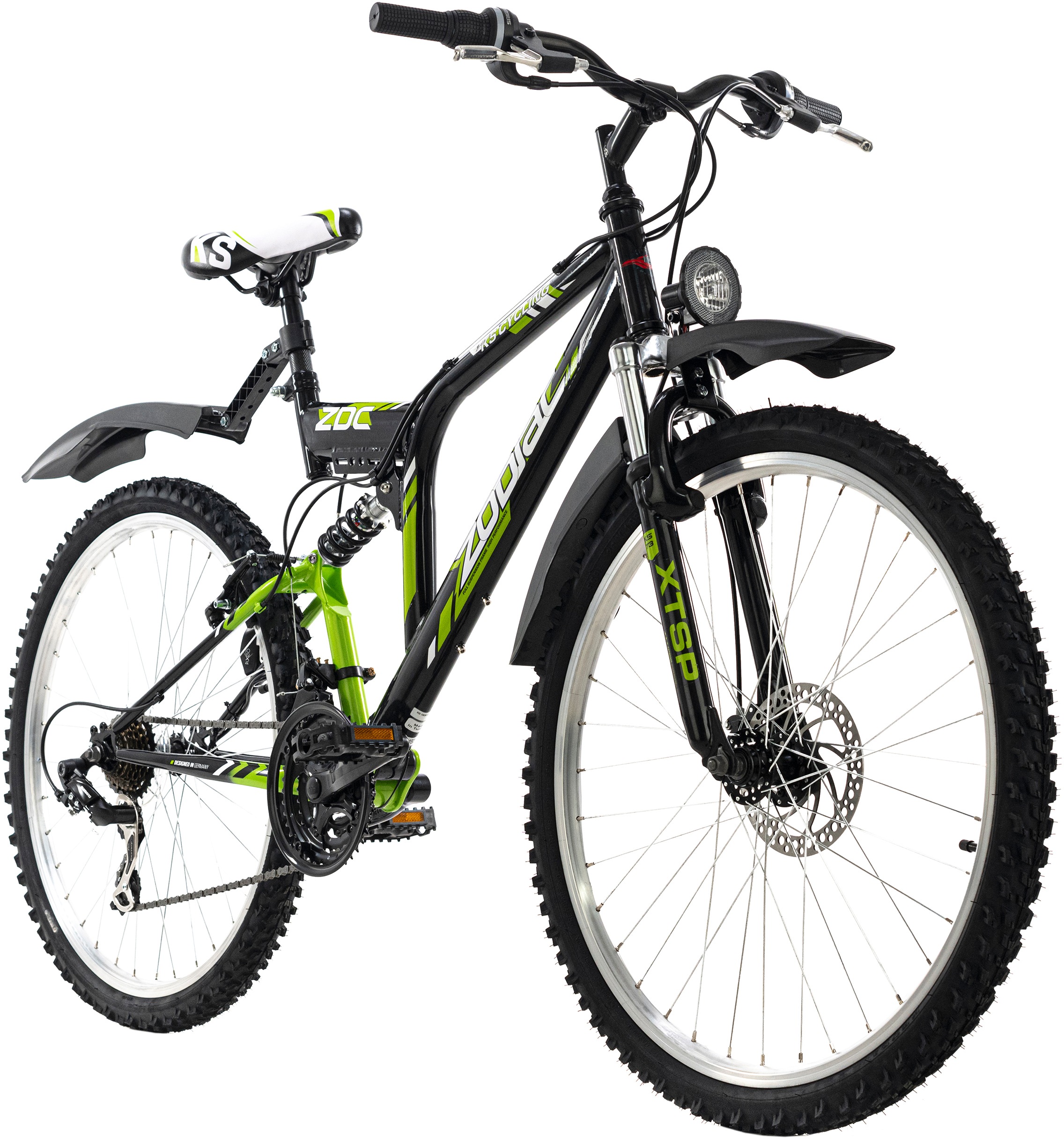 KS Cycling ATB »Zodiac«, 21 Gang, Shimano, Tourney Schaltwerk, Kettenschaltung, für Damen und Herren, Kettenschaltung