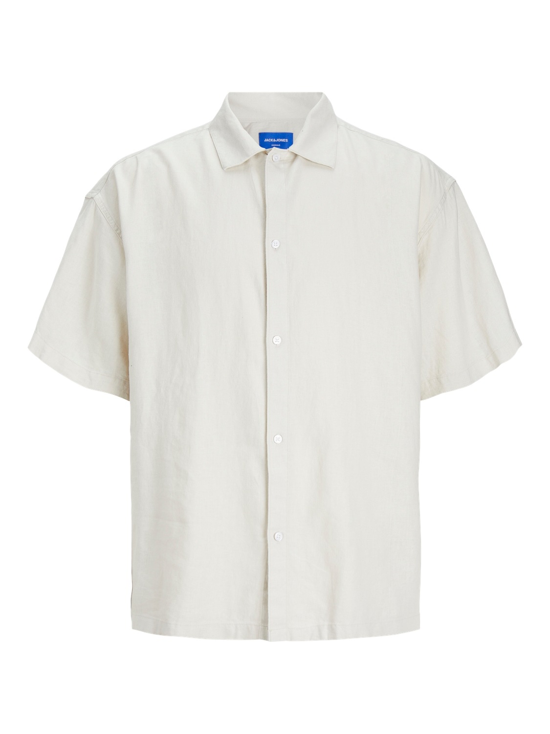 Jack & Jones Kurzarmhemd »JORFARO LINEN OVERSIZED SHIRT SS SN«