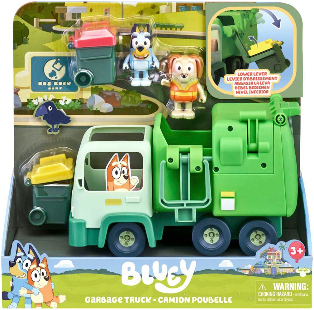 Moose Spielwelt »Bluey, Müllwagen«