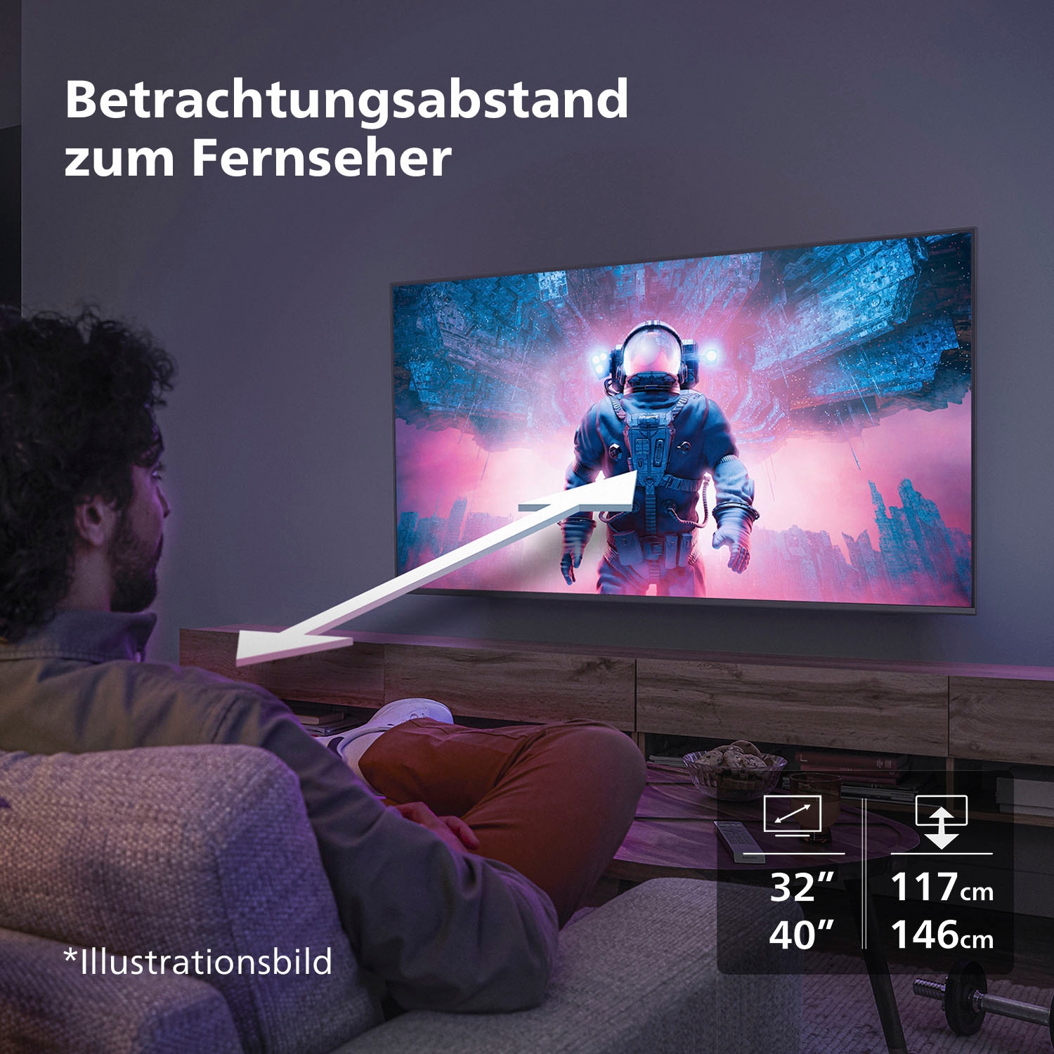 Philips LED-Fernseher »40PFS6009/12«, Full HD, Smart-TV