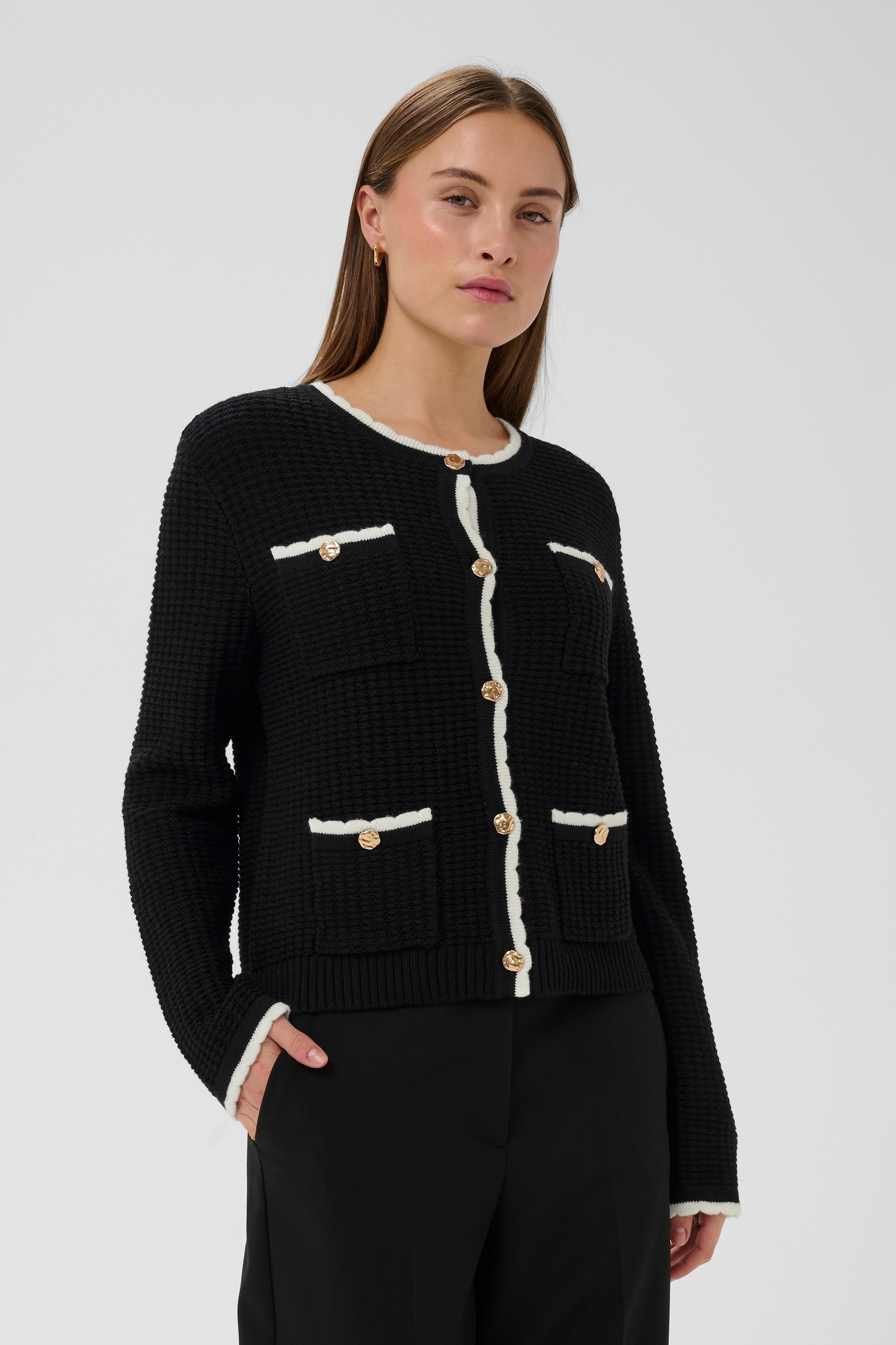 SOAKED IN LUXURY Strickjacke »Strickjacke SLNobilo«