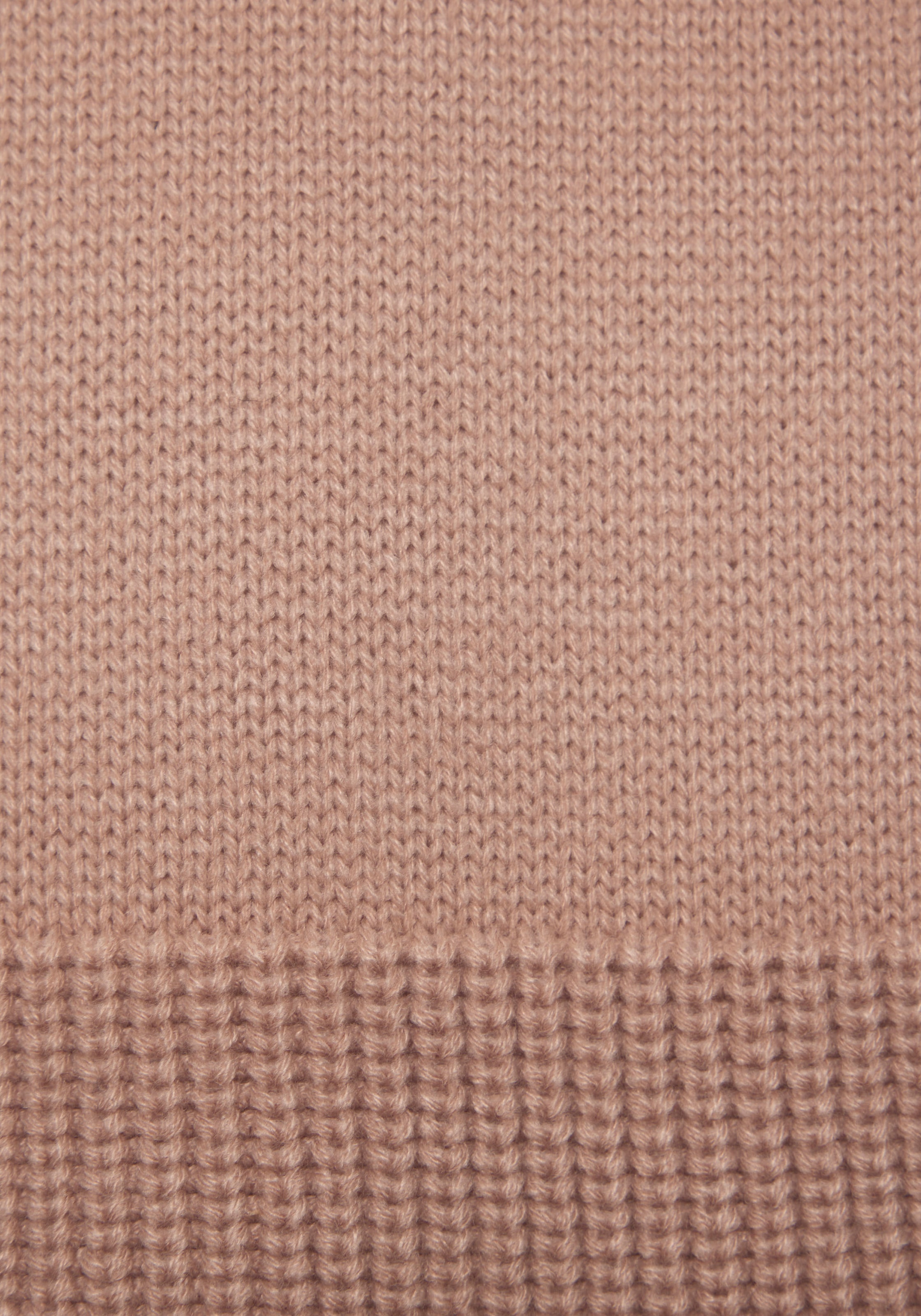 LASCANA Strickpullover, mit Grobstrick-Details, Damen Pullover mit Rundhals