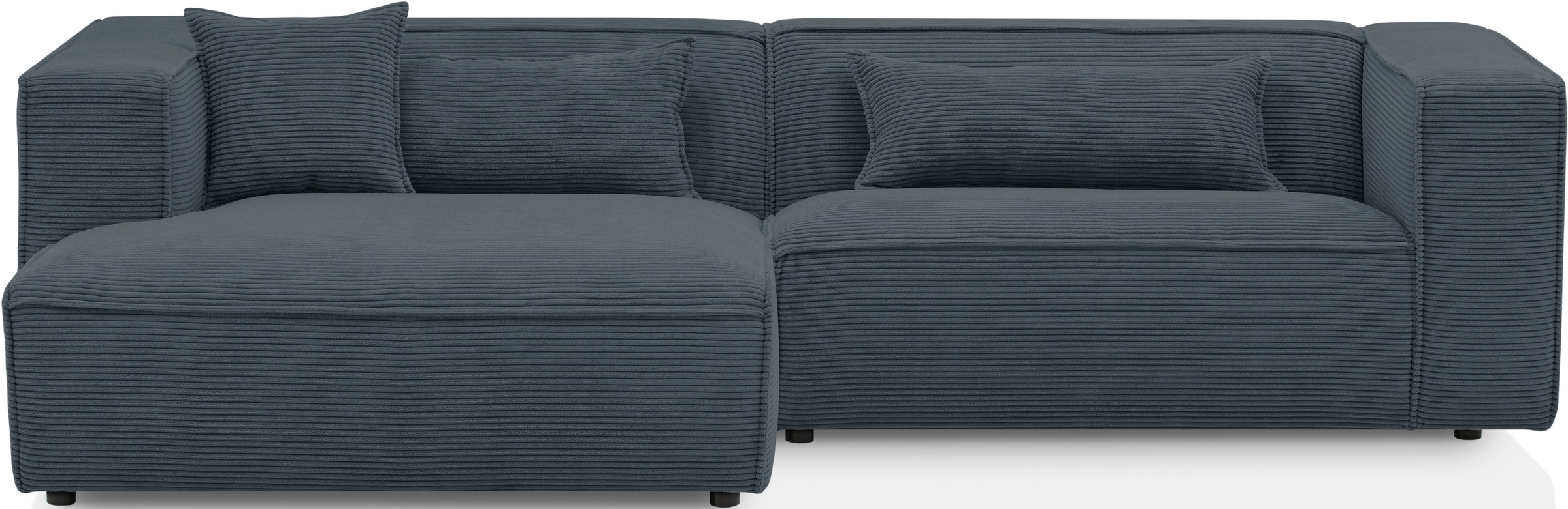 LeGer Home by Lena Gercke Ecksofa »PIARA mit Kedernaht, Cord, Leinenoptik o günstig online kaufen