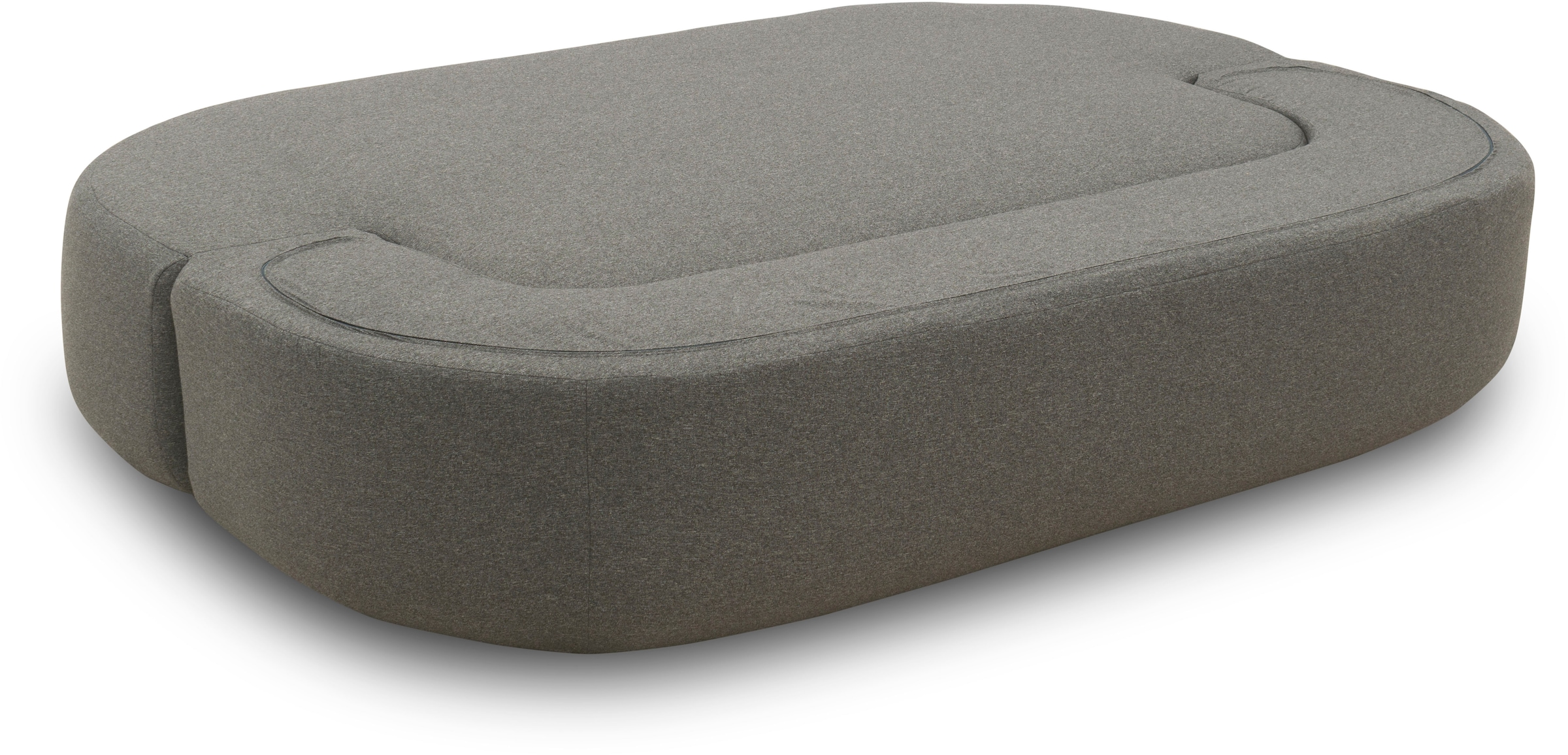 INOSIGN Schlafsofa »Denair oval Federkern«, 2-Sitzer durch Klappen verwandeln in eine Liegefläche