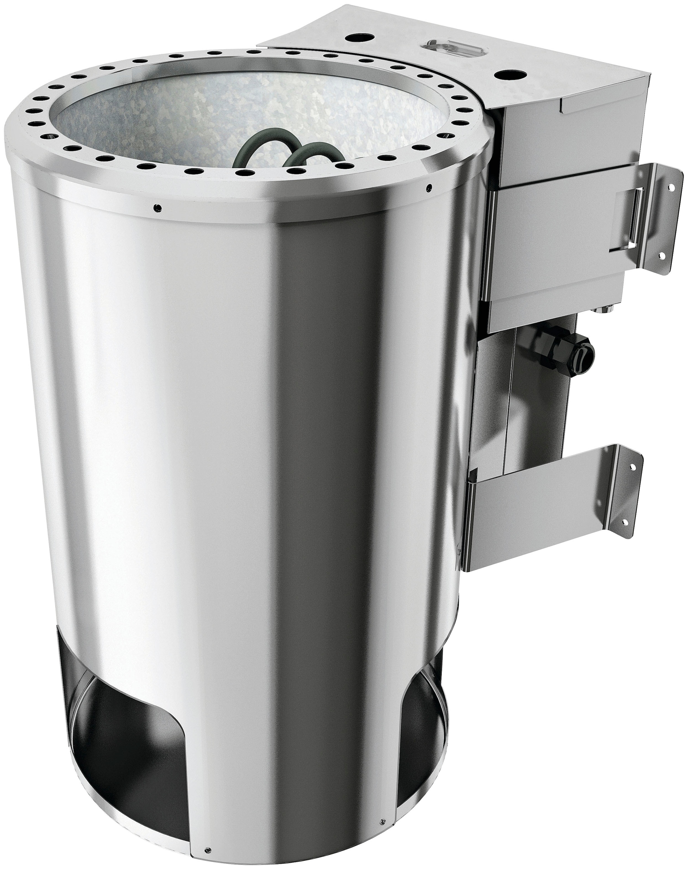 Karibu Sauna »Alani 2« Ofen 3,6 kW Bio-Ofen externe Strg. easy