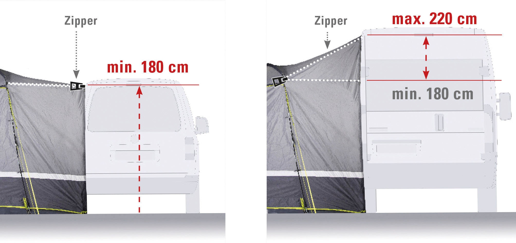 High Peak Buszelt »Trentino 2.0«
