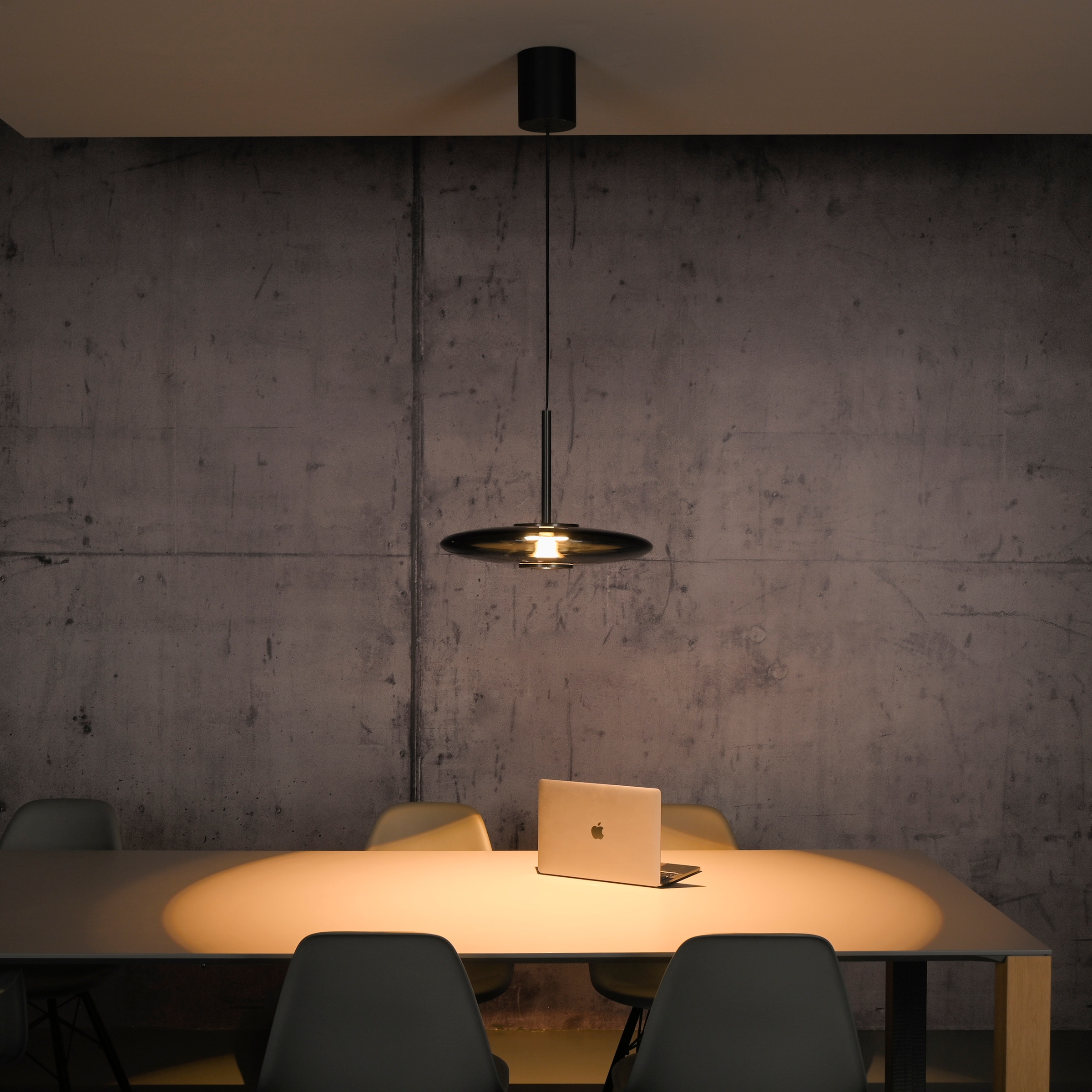 Neuhaus PURE LED Pendelleuchte »PURE E-Vitrum« LED-Board 1 Stk. warmweiß - kaltweiß e-LIFT®-Funktion, CCT, dimmbar über Fernbedíenung