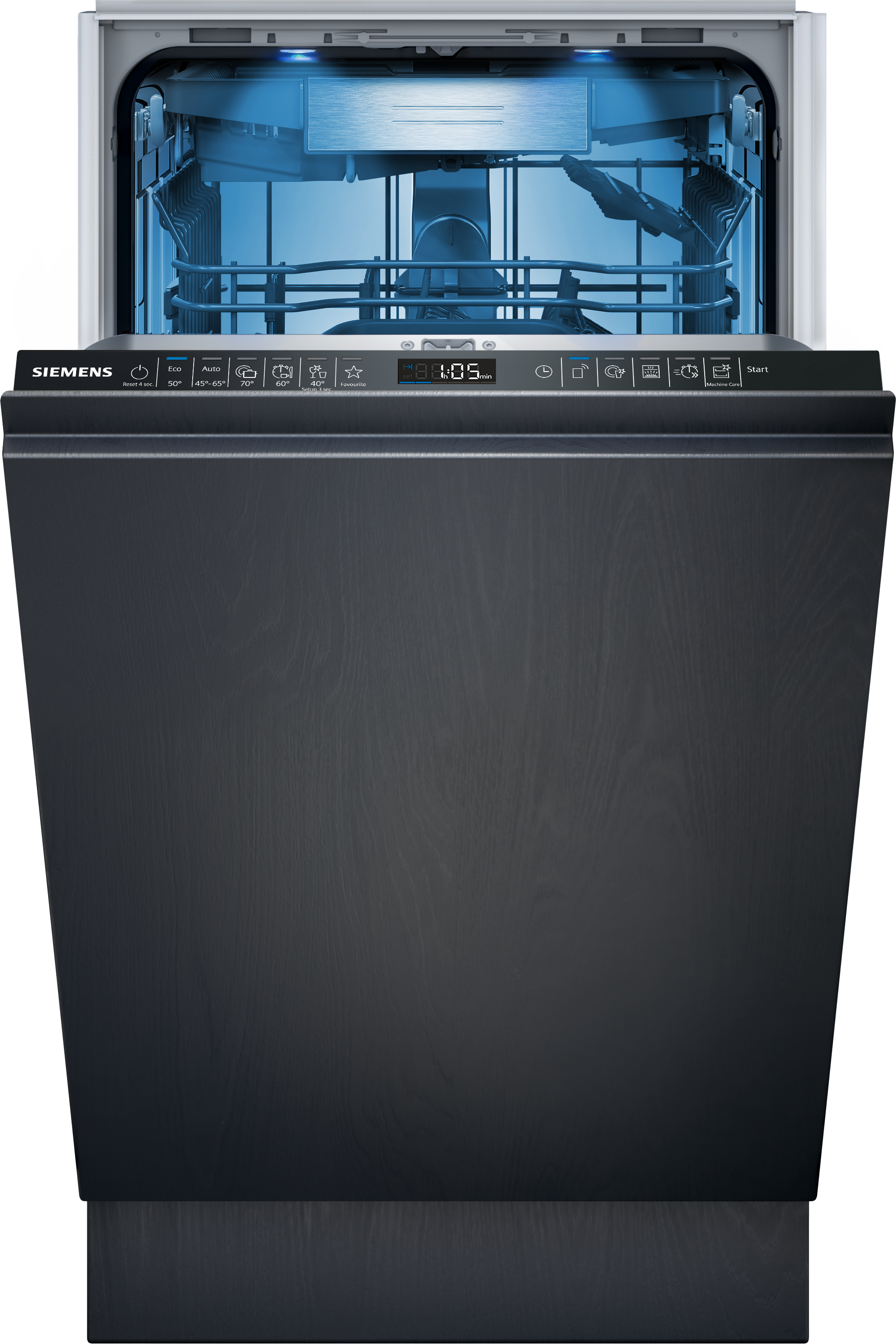SIEMENS vollintegrierbarer Geschirrspüler iQ500 »SR65YX08ME«, 10 Maßgedecke