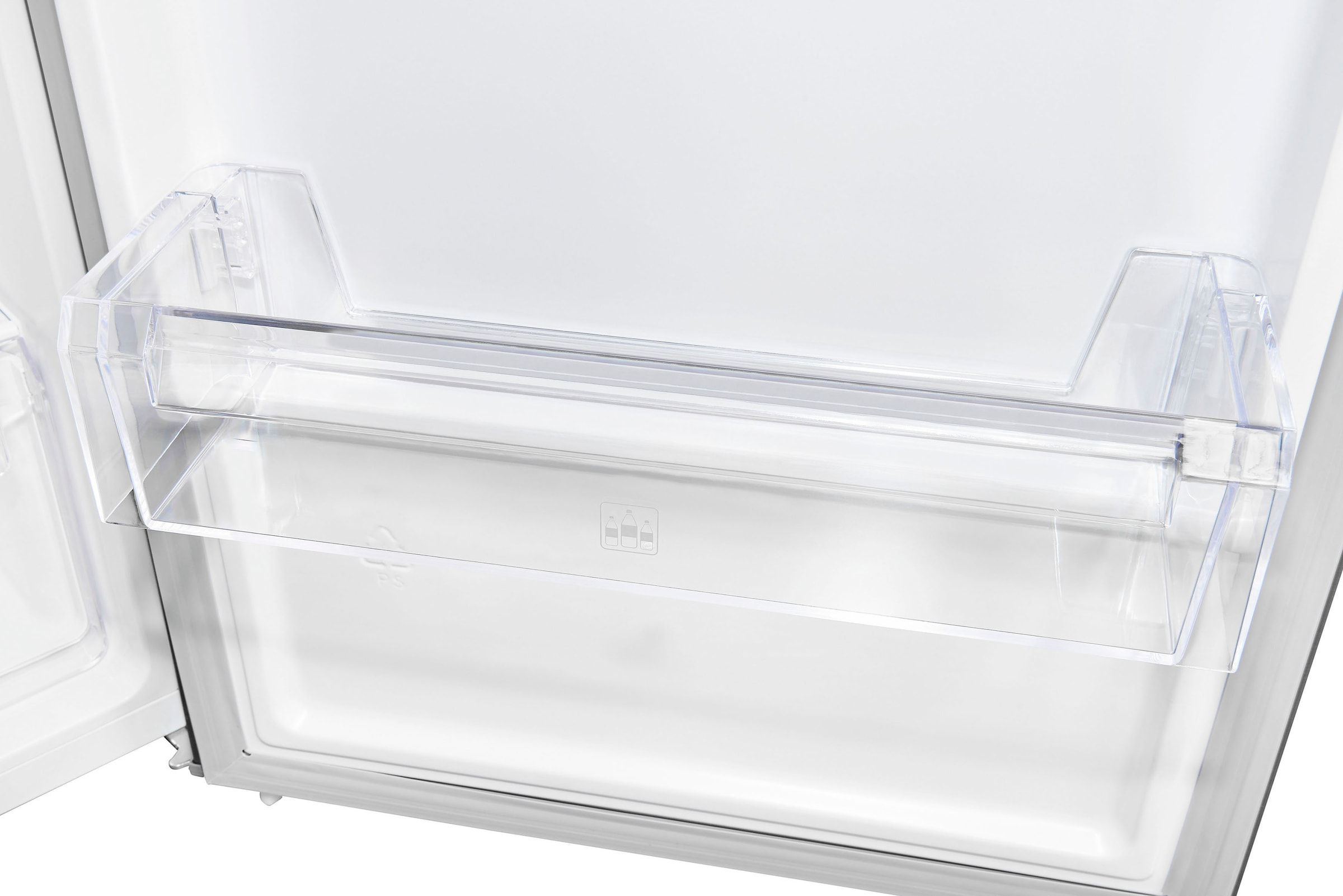 exquisit Kühlschrank »KS185-4-HE-040E inoxlook«, 190 L Volumen, Schnellgefrieren, 4 Sterne