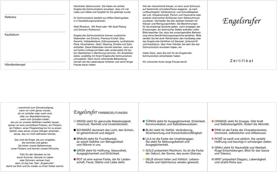 Engelsrufer Collierkettchen »Erbskettengliederung, 2,1 mm breit, ERN-XX-E, ERN-XX-G, ERN-XX-R«