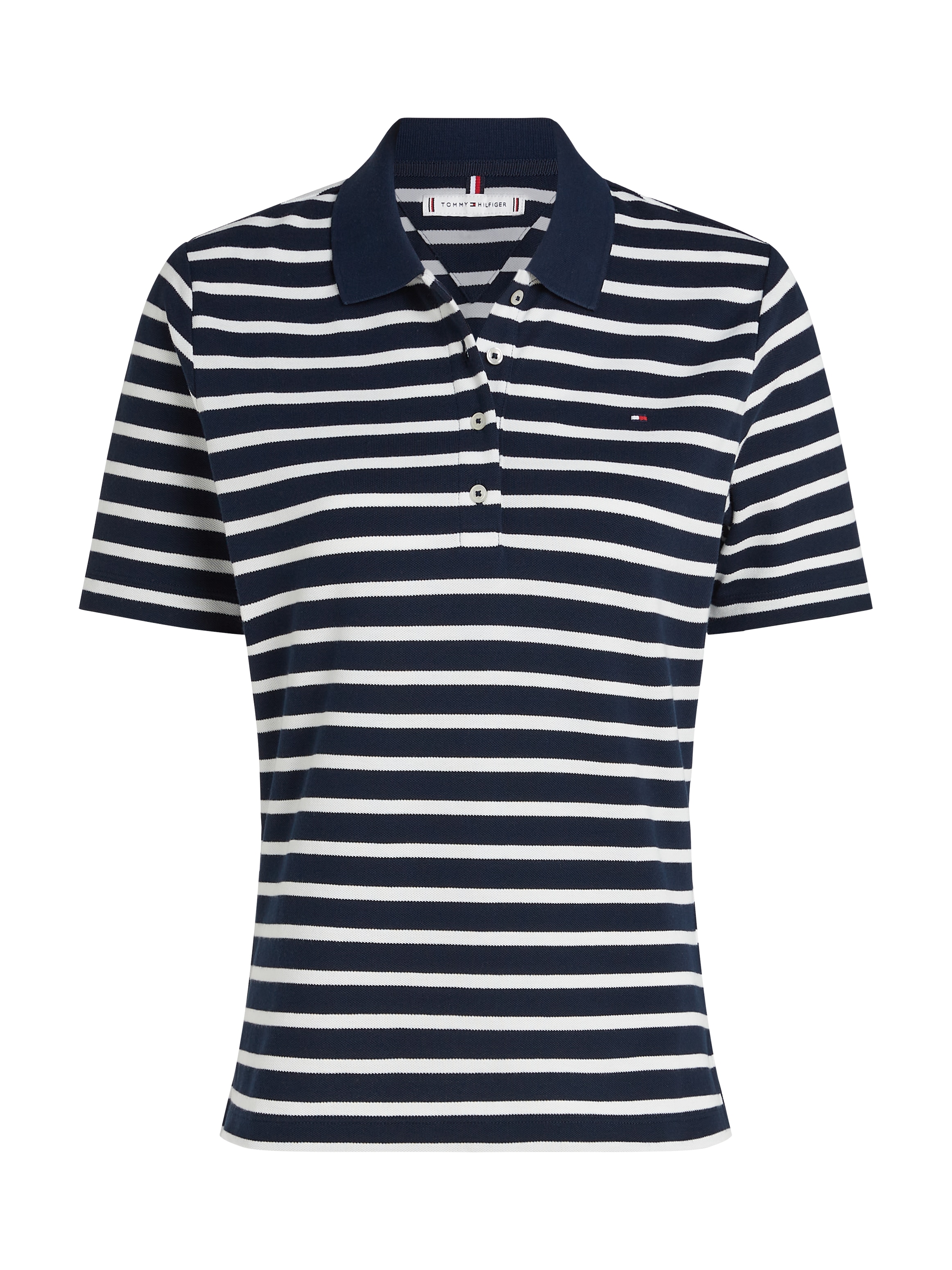 Tommy Hilfiger Poloshirt »1985 Regular Fit Pique Premium Polo«, mit Logo-Stickerei, mit Seitenschlitzen