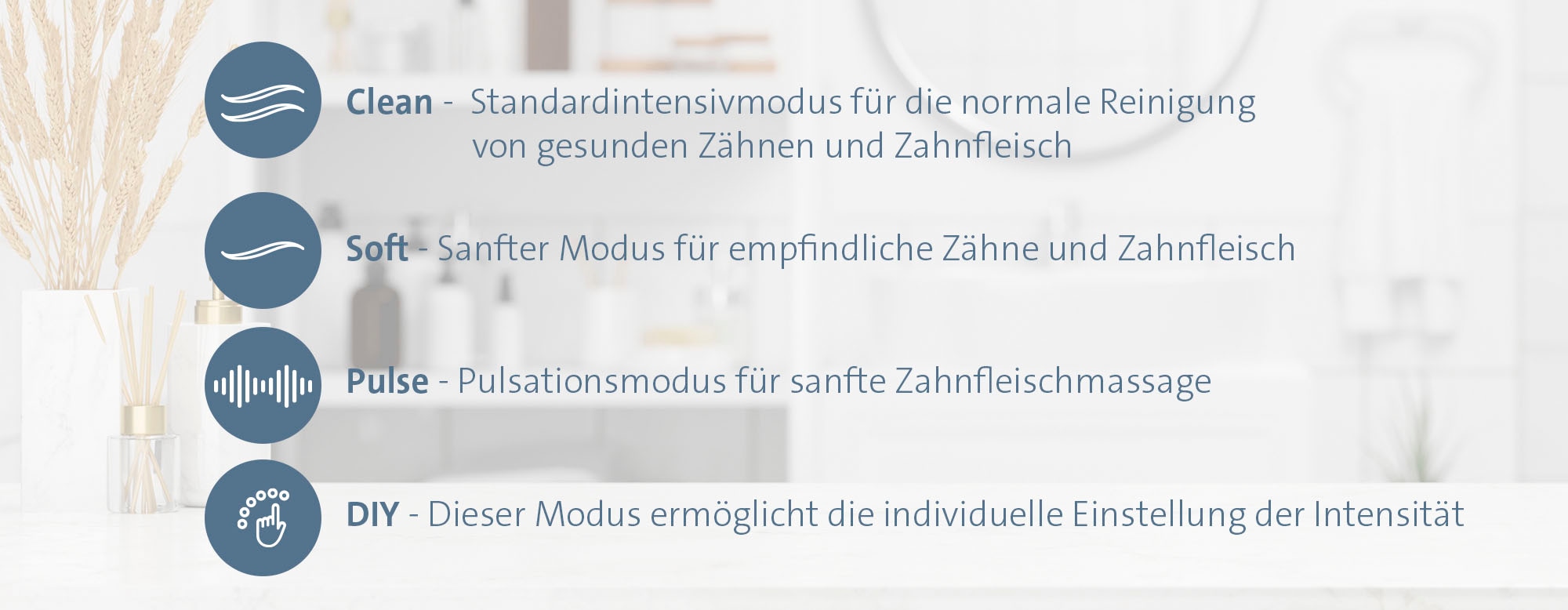 eta Zwischenraumreiniger »Aqua Care II ETA470890000«, 2 St. Aufsteckbürsten, Munddusche für Zuhause, 4 Reinigungsmodi, Li-Ionen Akku