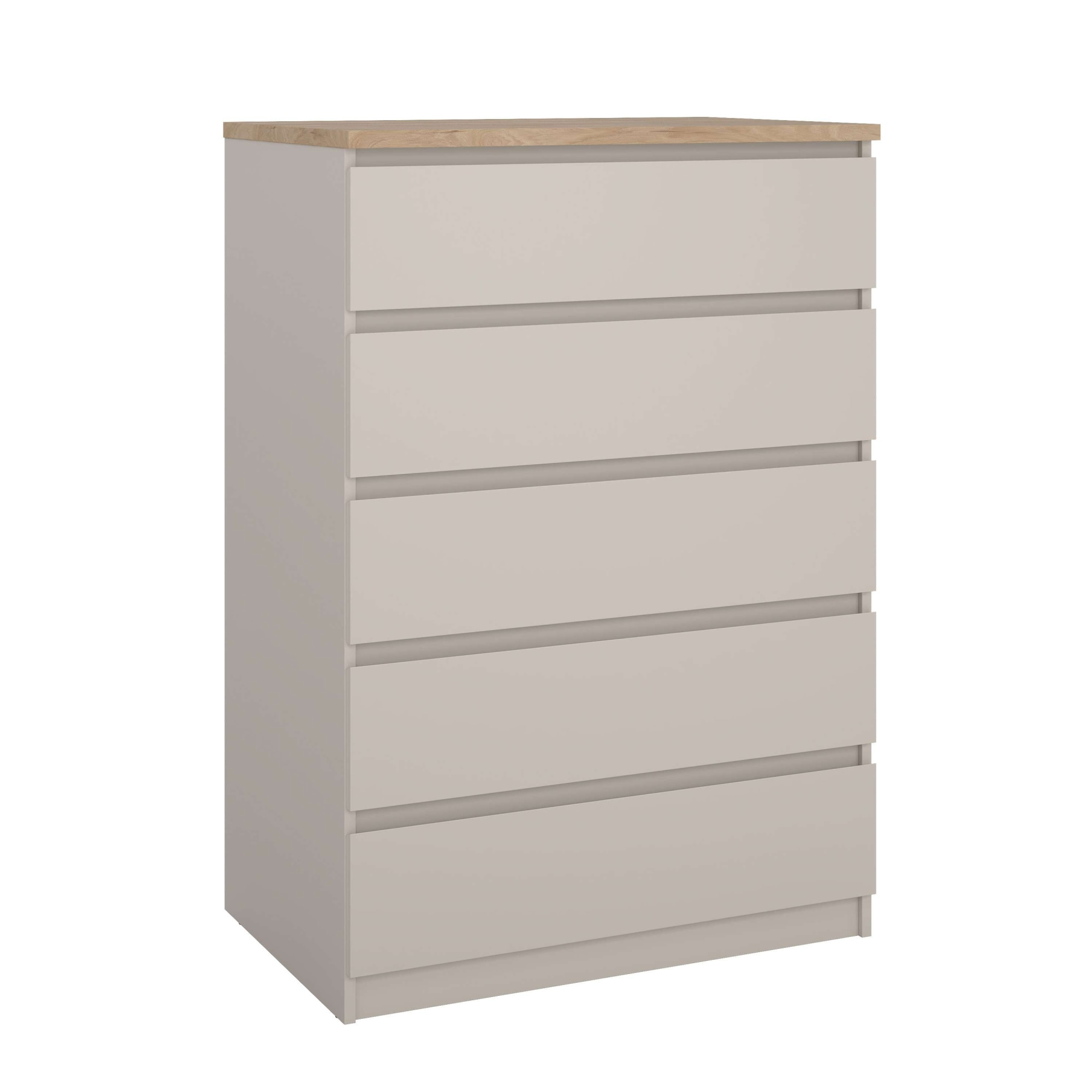 INOSIGN Kommode »Naia, Aufbewahrung, 5 Schubladen, Matt-Optik, grifflose Fr günstig online kaufen