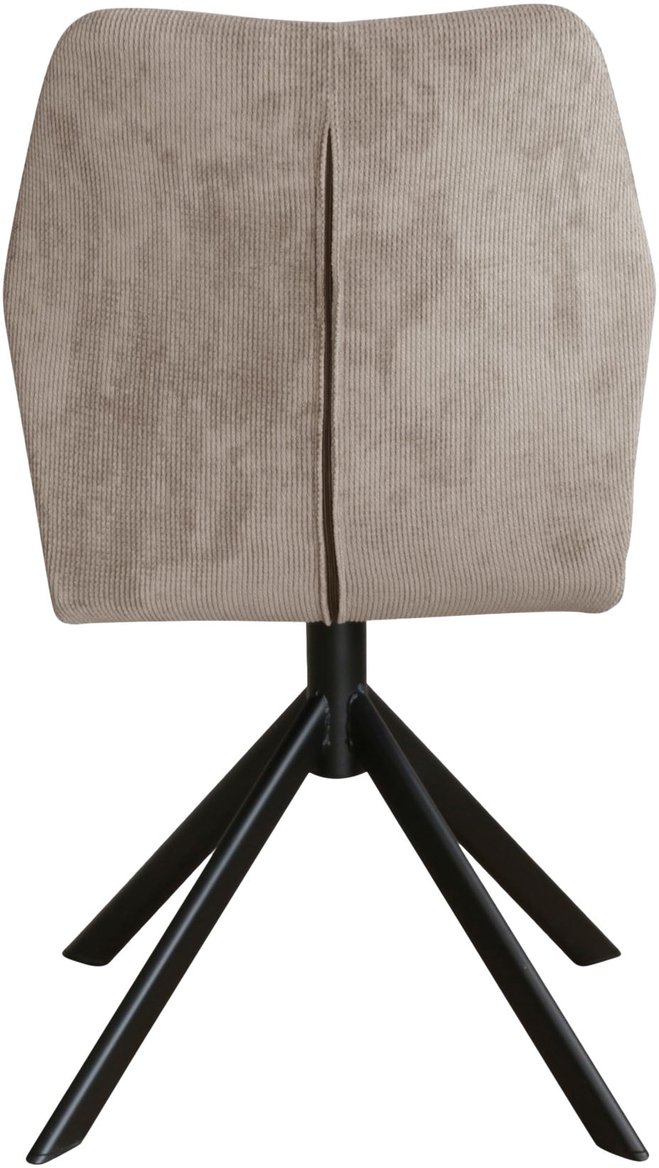Home affaire Schalenstuhl »Hacienda«, (Set), 2 St., Cord, Metallgestell