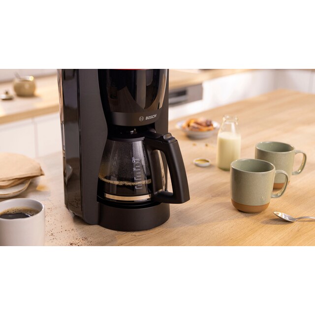 BOSCH Filterkaffeemaschine »MyMoment TKA2M113«, 1,25 l Kaffeekanne,  Papierfilter, 1x4, für 10-15 Tassen, Glaskanne, 40min Warmhaltefunktion, 1200  W online bestellen