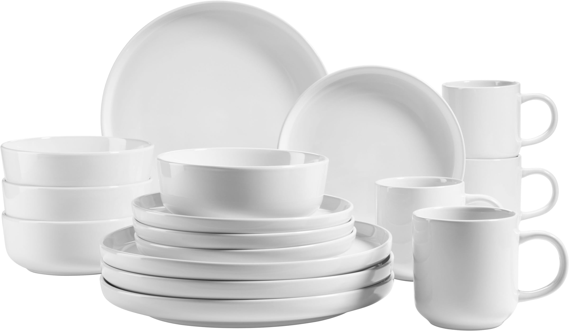 my home Kombiservice »Kosima«, (Set, je 4 Teller flach, 4 Desserteller, 4 S günstig online kaufen
