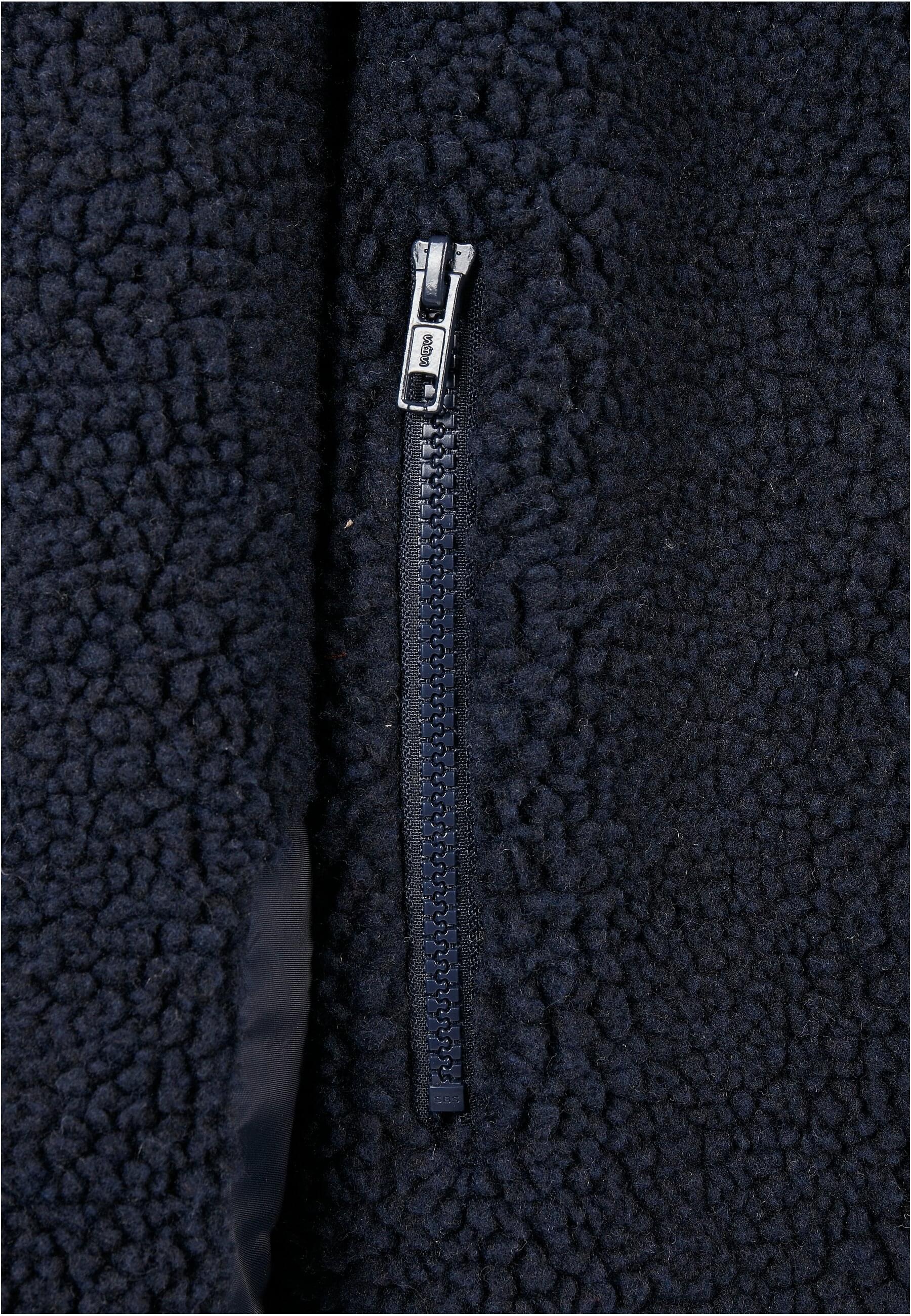 URBAN CLASSICS Winterjacke »Urban Classics Herren Boys Sherpa Jacket« 1 Stk. tlg. ohne Kapuze