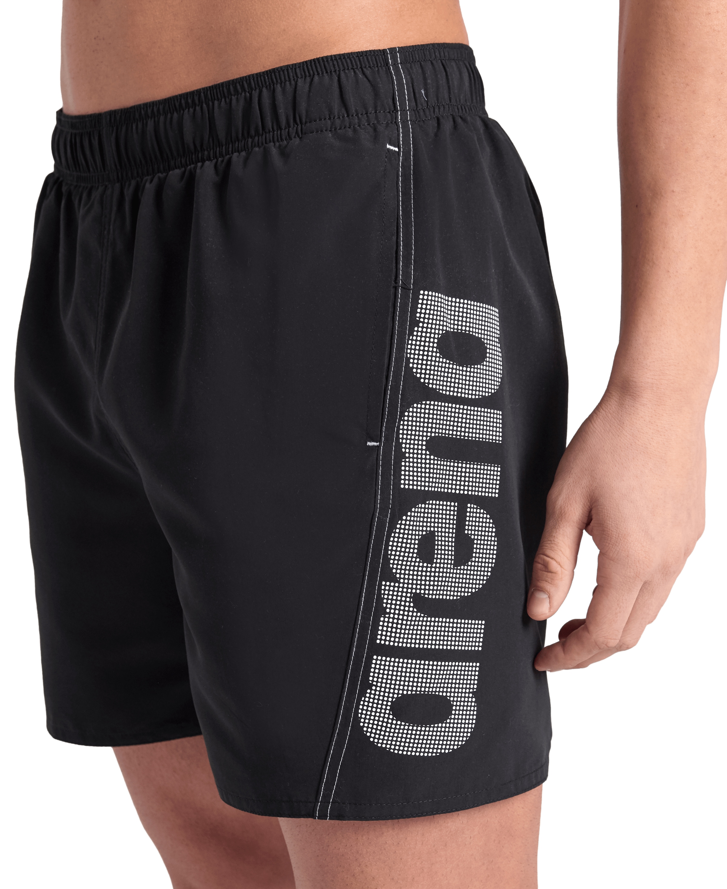 Arena Badeshorts »FUNDAMENTALS ARENA LOGO BOXER R« schnelltrocknendes Material, mit elastischem Bund