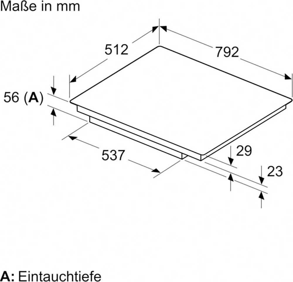 NEFF Flex-Induktions-Kochfeld von SCHOTT CERAN® »T68PTY4L0«, mit intuitiver Twist Pad® Bedienung