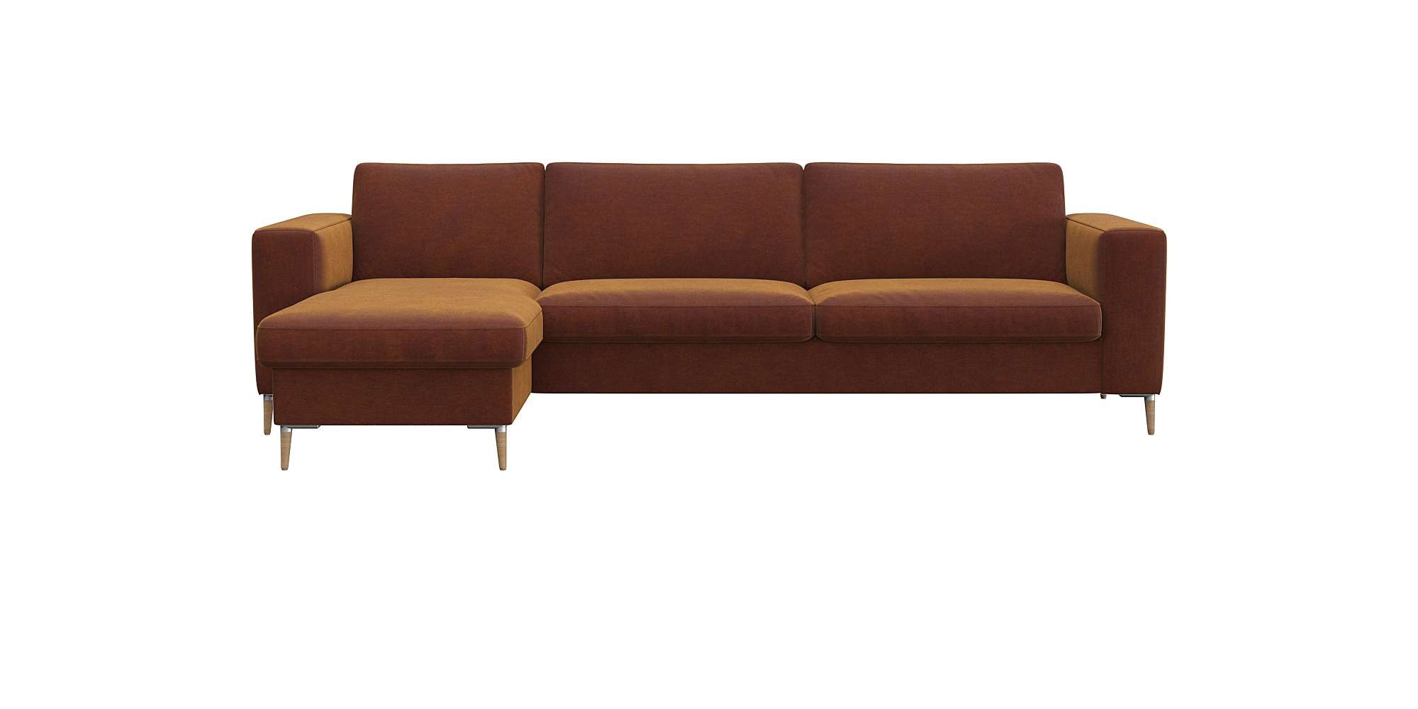 FLEXLUX Ecksofa »Fiore, Sitzaufbau mit hochwertigem Kaltschaum für mehr Sit günstig online kaufen