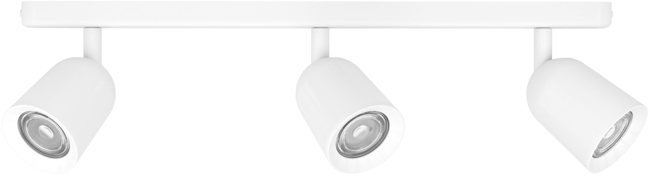 EGLO Deckenspot »CAMALDOLI Spotlampe - Stahl - GU10 - 3X10W - IP20« GU10 1 Stk. Wandleuchte, Wandspot, schwenkbar, Strahler, L52 x B4,5 x H11,5 cm