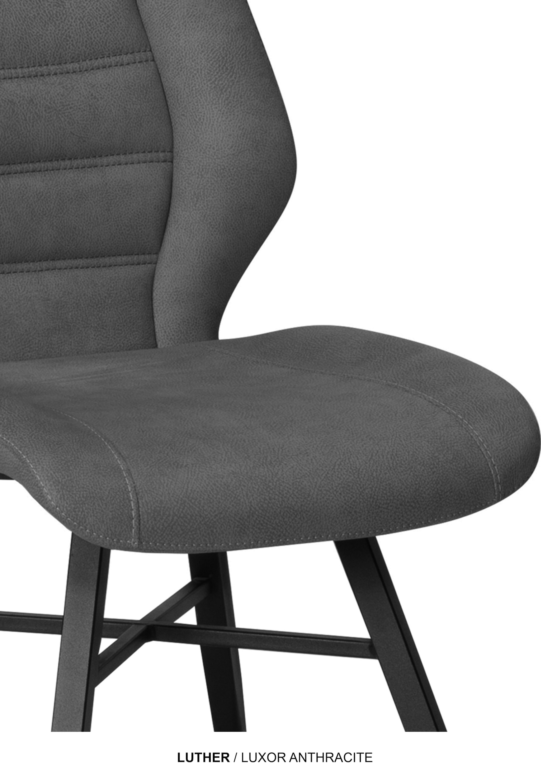 OMG Design Esszimmerstuhl »Luther« (Set) 2 Stk.Schalenstuhl, bequem gepolstert, Esszimmerstuhl