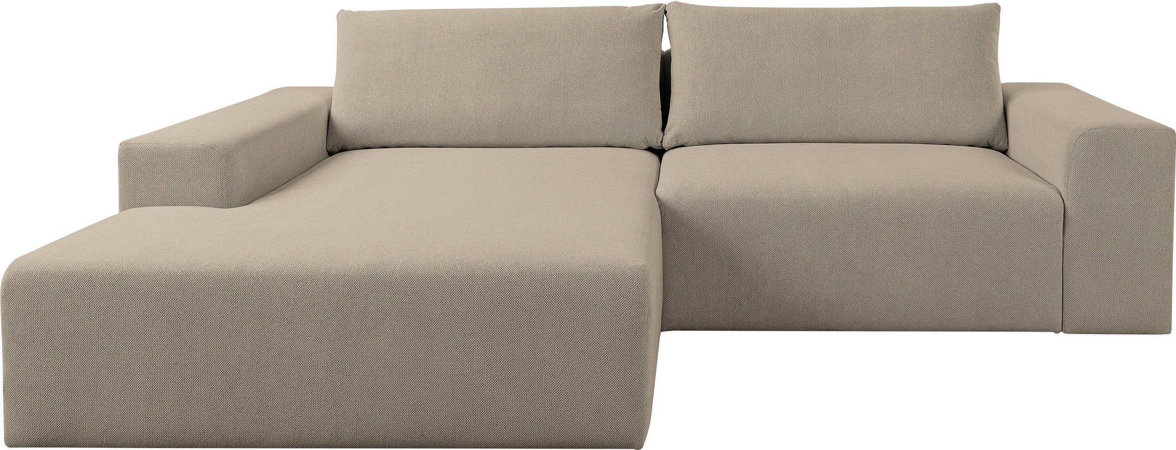 WERK2 Ecksofa »Rio, elegant & bequem, Breite 262 cm, L-Form« Puristisches D günstig online kaufen