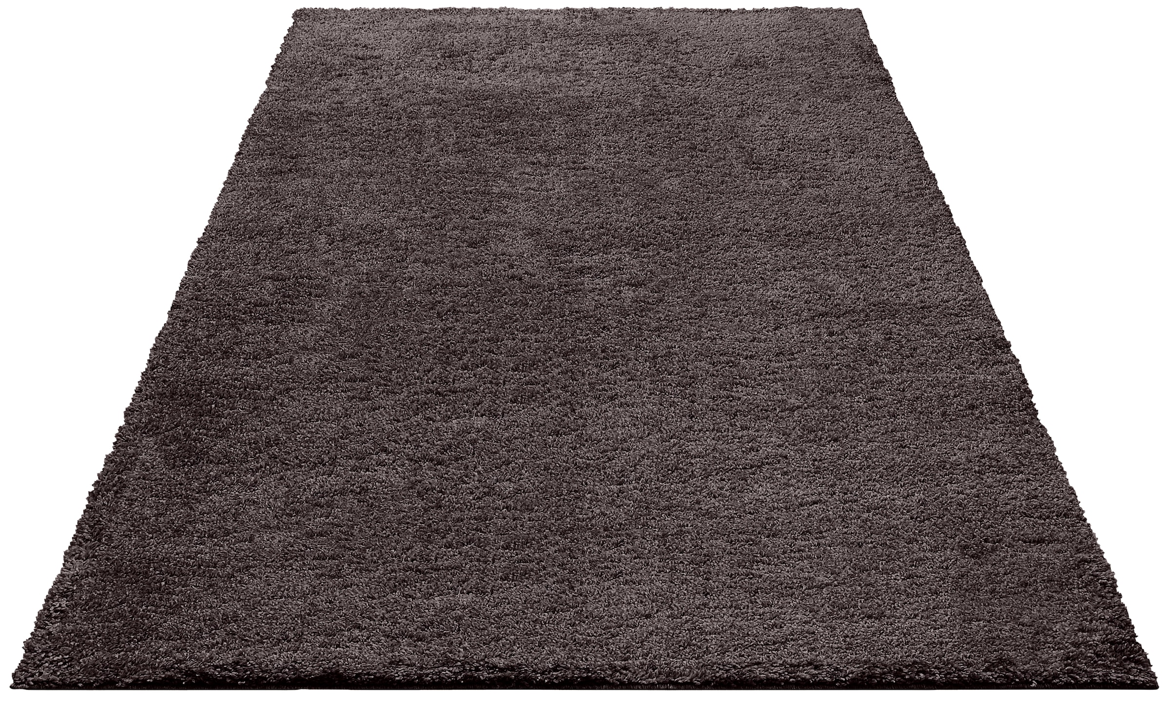 Bild von Bruno Banani Hochflor-Teppich »Shaggy Soft«, rechteckig, gewebt, Uni Farben, besonders weich und kuschelig