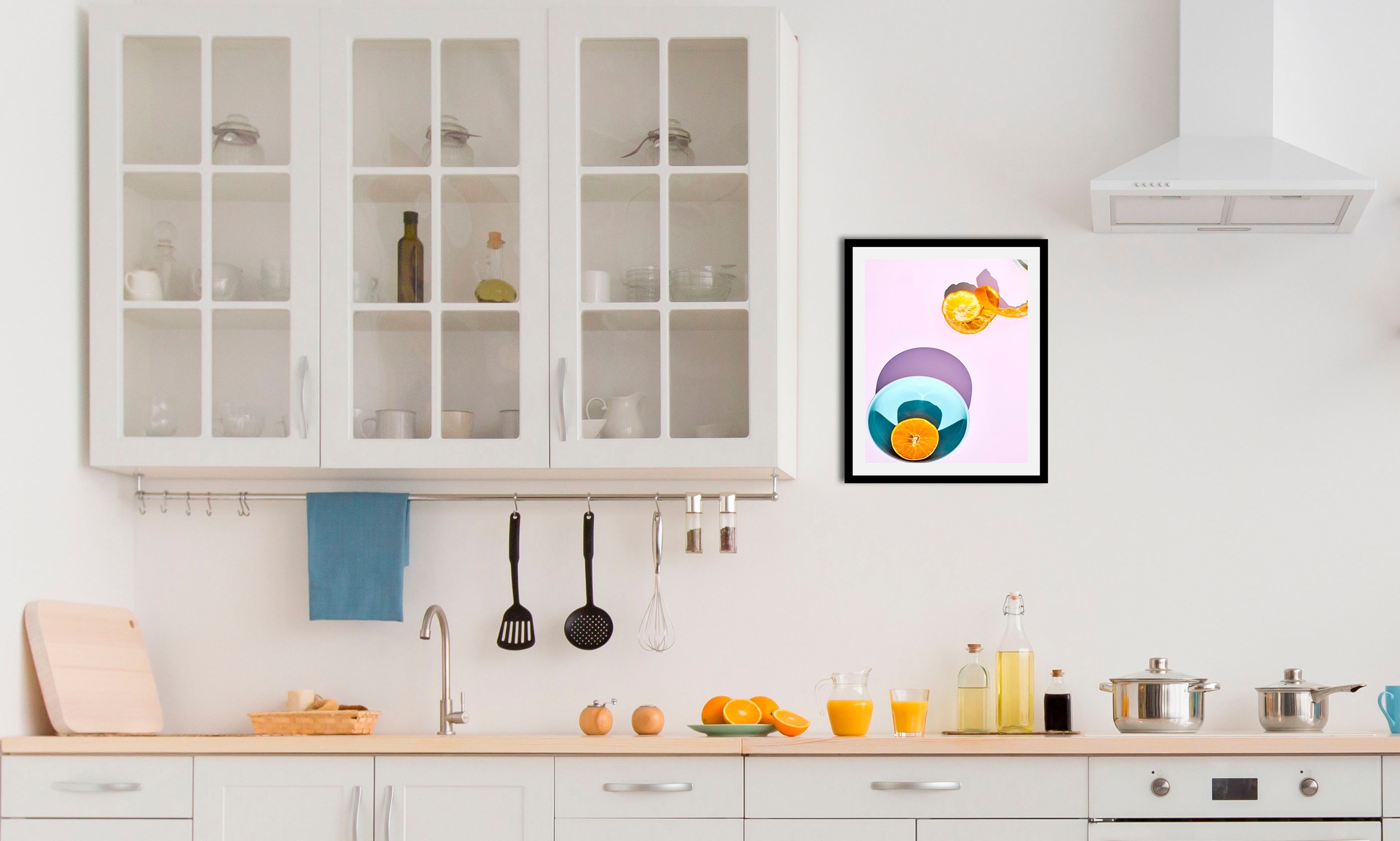 queence Bild »Felina«, Obst-Obst Bilder-Essen-Lebensmittel-Kunst, (1 St.), günstig online kaufen