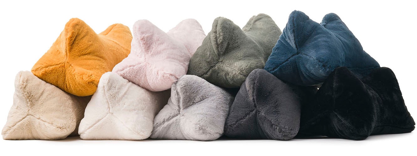 Gözze Nackenkissen »Uni Flausch Lesekissen LaPit«