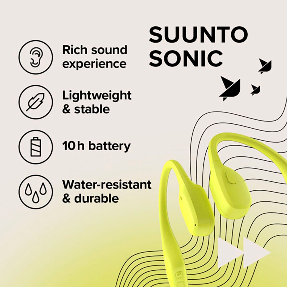 Suunto Kopfhörer »Sonic«, Bluetooth