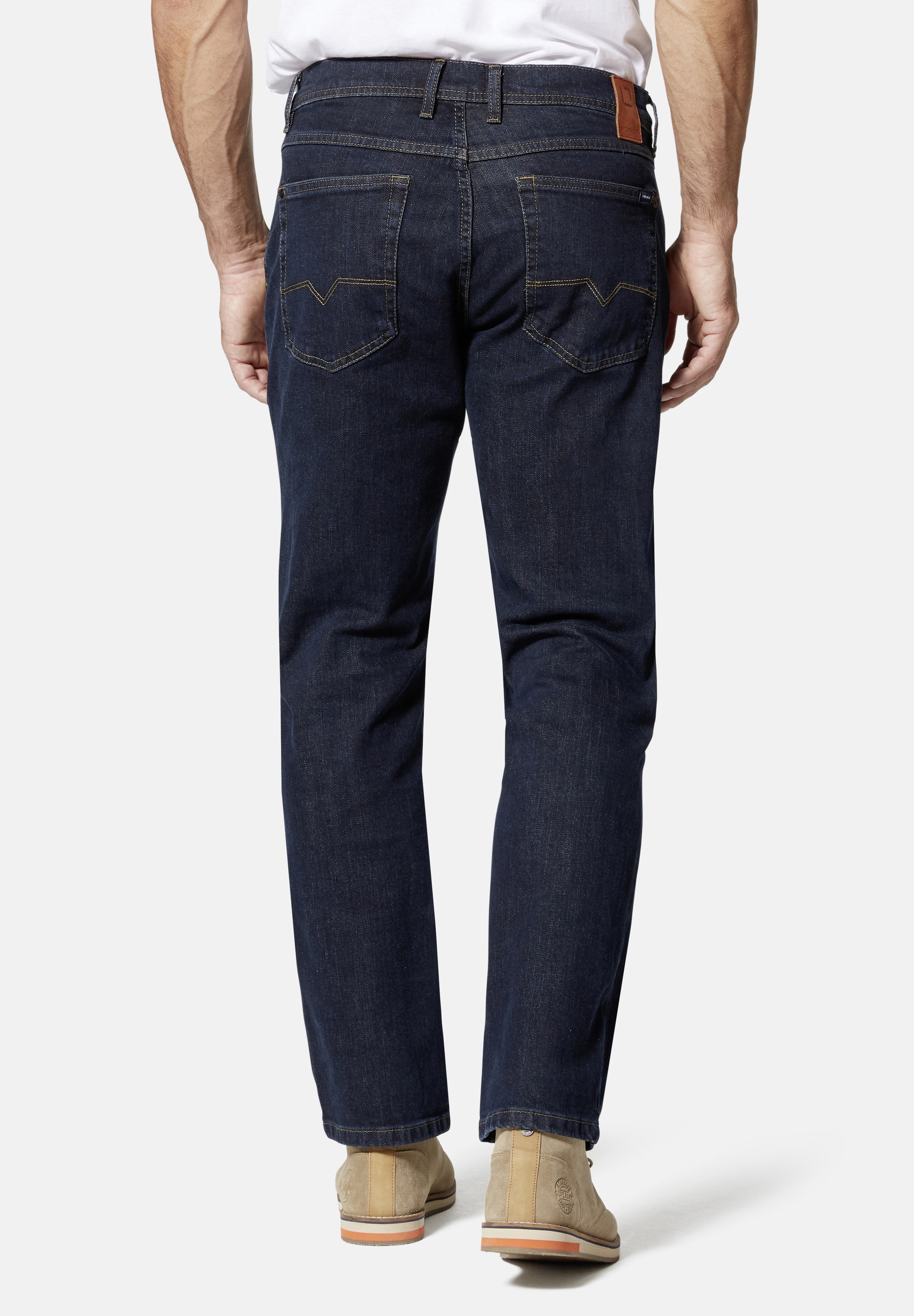 Stooker Men 5-Pocket-Hose »Frisco Denim Straight Fit Men«  Straight Fit Casual Clean Wash Twill Coloured Comfort Flex! für Herren