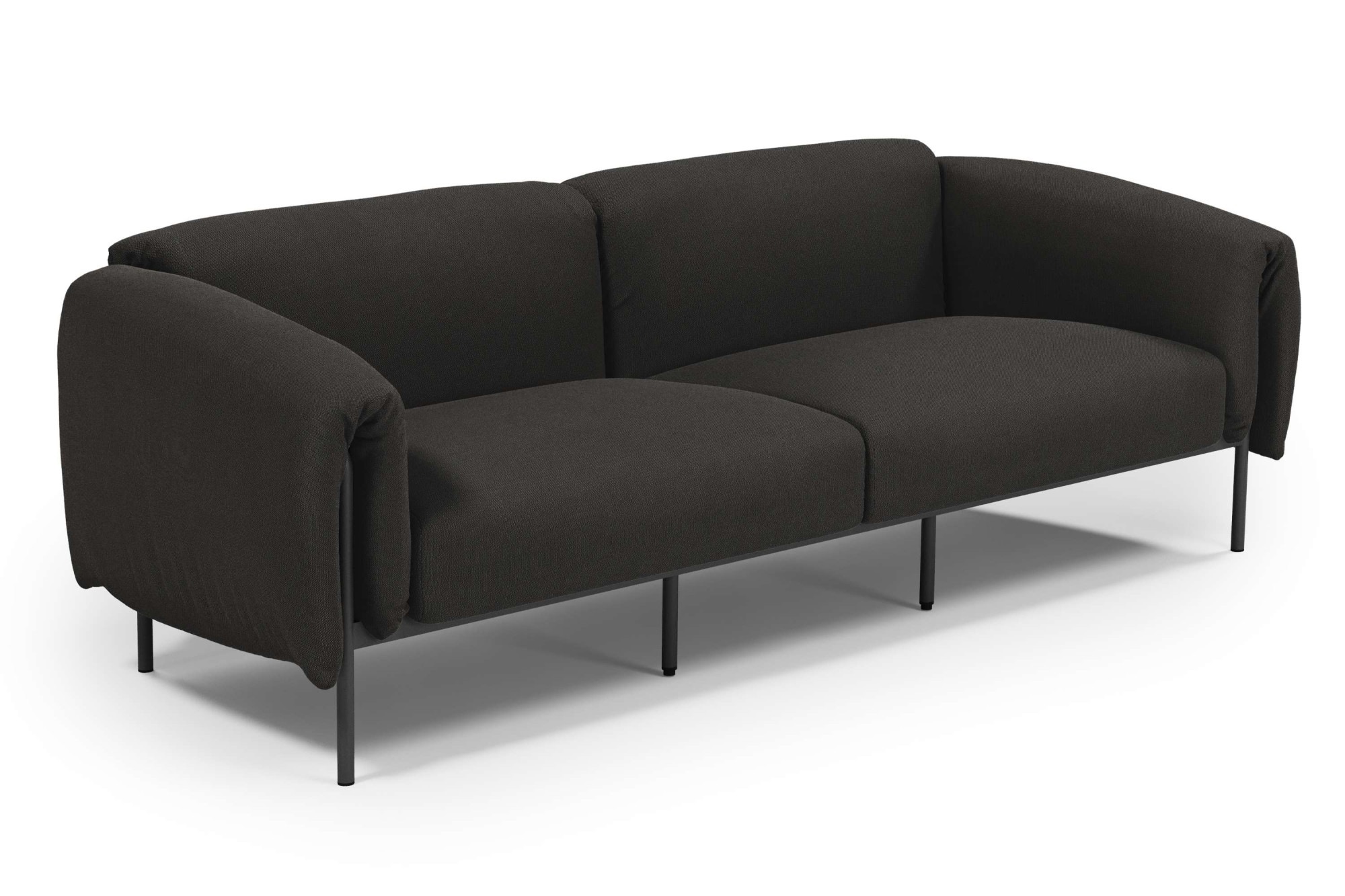andas 3-Sitzer »Lumi«, Outdoor Gartensofa, wetterfeste Materialien, Breite 228 cm