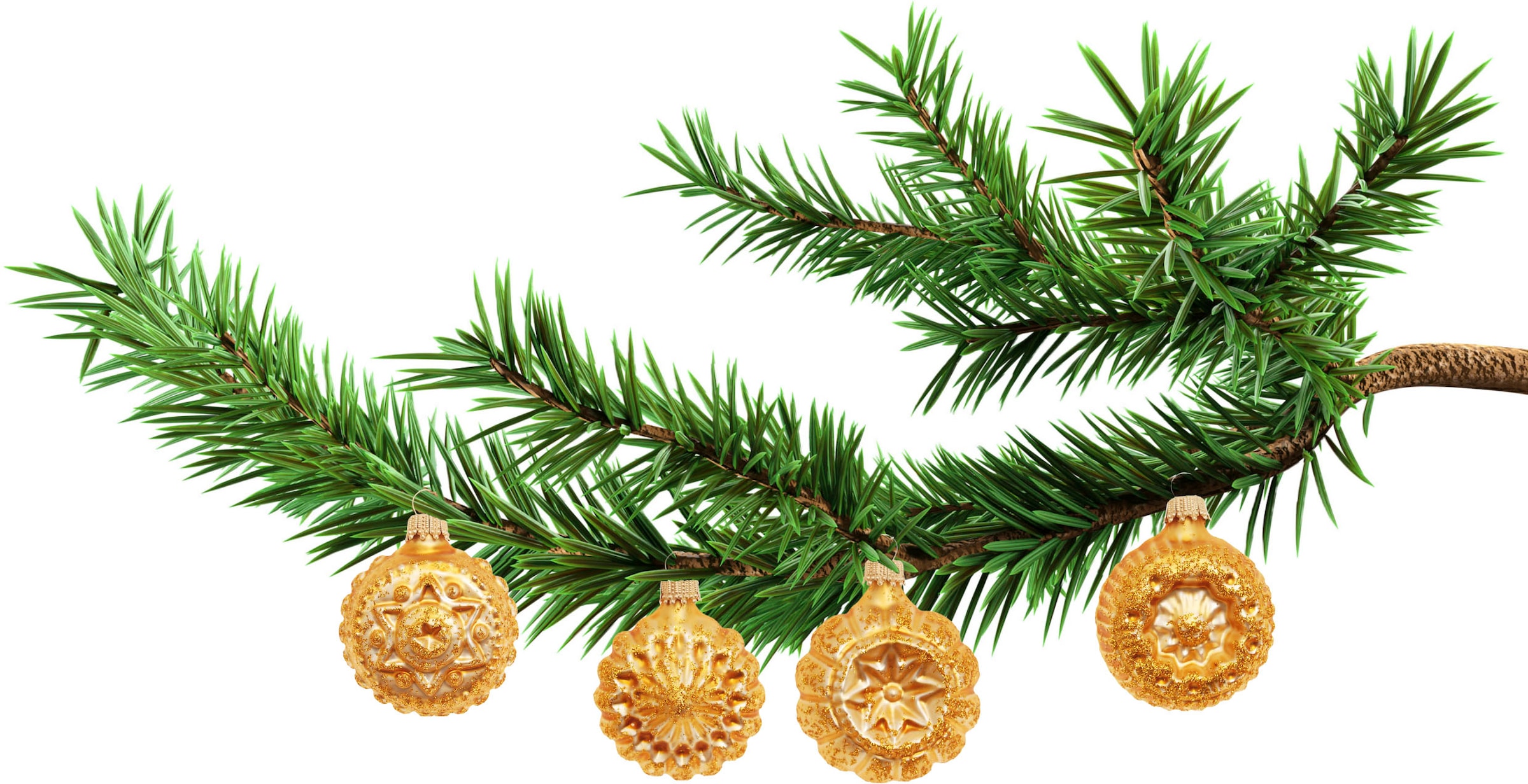 Krebs Glas Lauscha Christbaumschmuck »Glaskugelformen, Breite ca. 5 cm« Weihnachtsdeko, Christbaumkugeln aus Glas, Weihnachtsbaumkugel