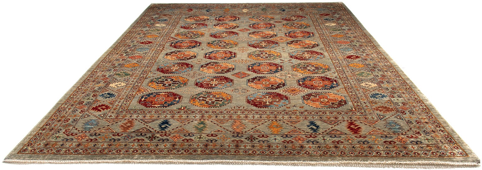 morgenland Wollteppich »Ziegler Blumenmuster 345 x 245 cm«, rechteckig, 6 m günstig online kaufen