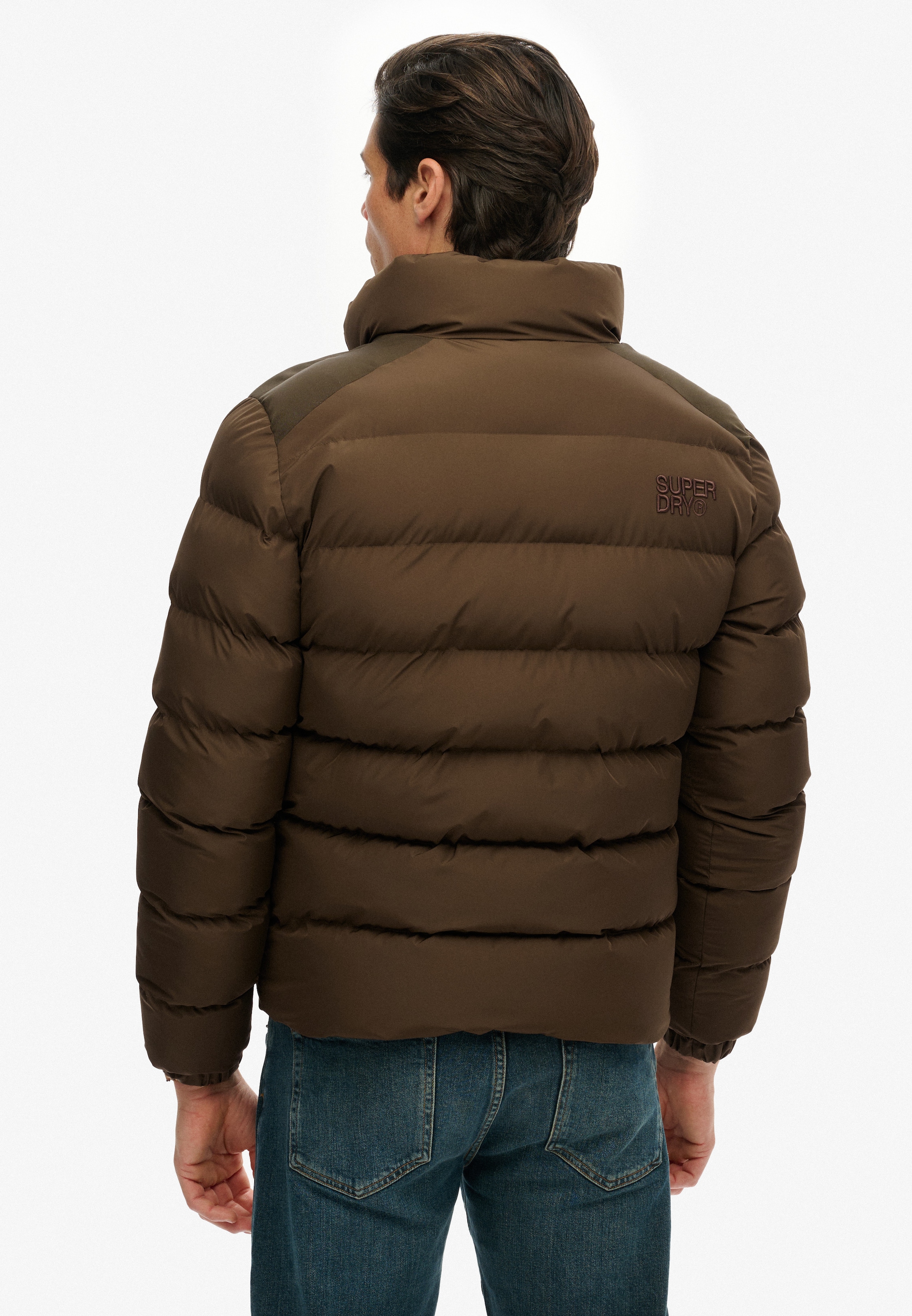 Superdry Steppjacke »SPORTS PUFFER JACKET« ohne Kapuze